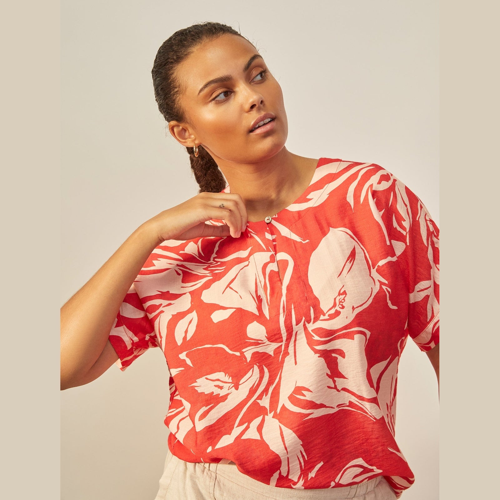 Elton ETCarmilla Bluser 2480 raspberry red