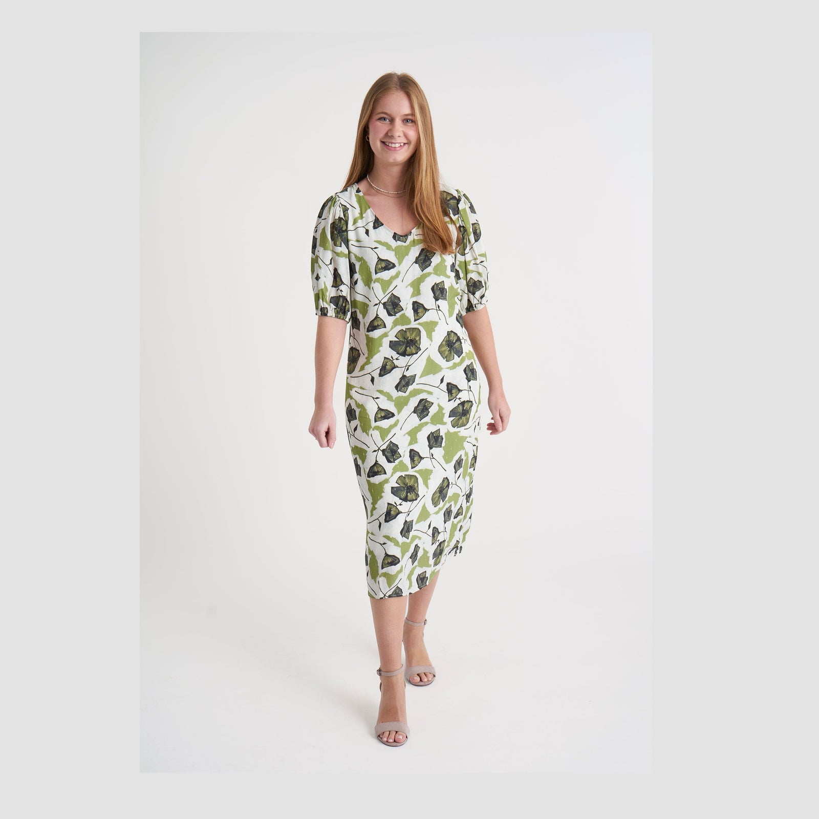 Elton ETDagmar Kjoler 062 Olive green