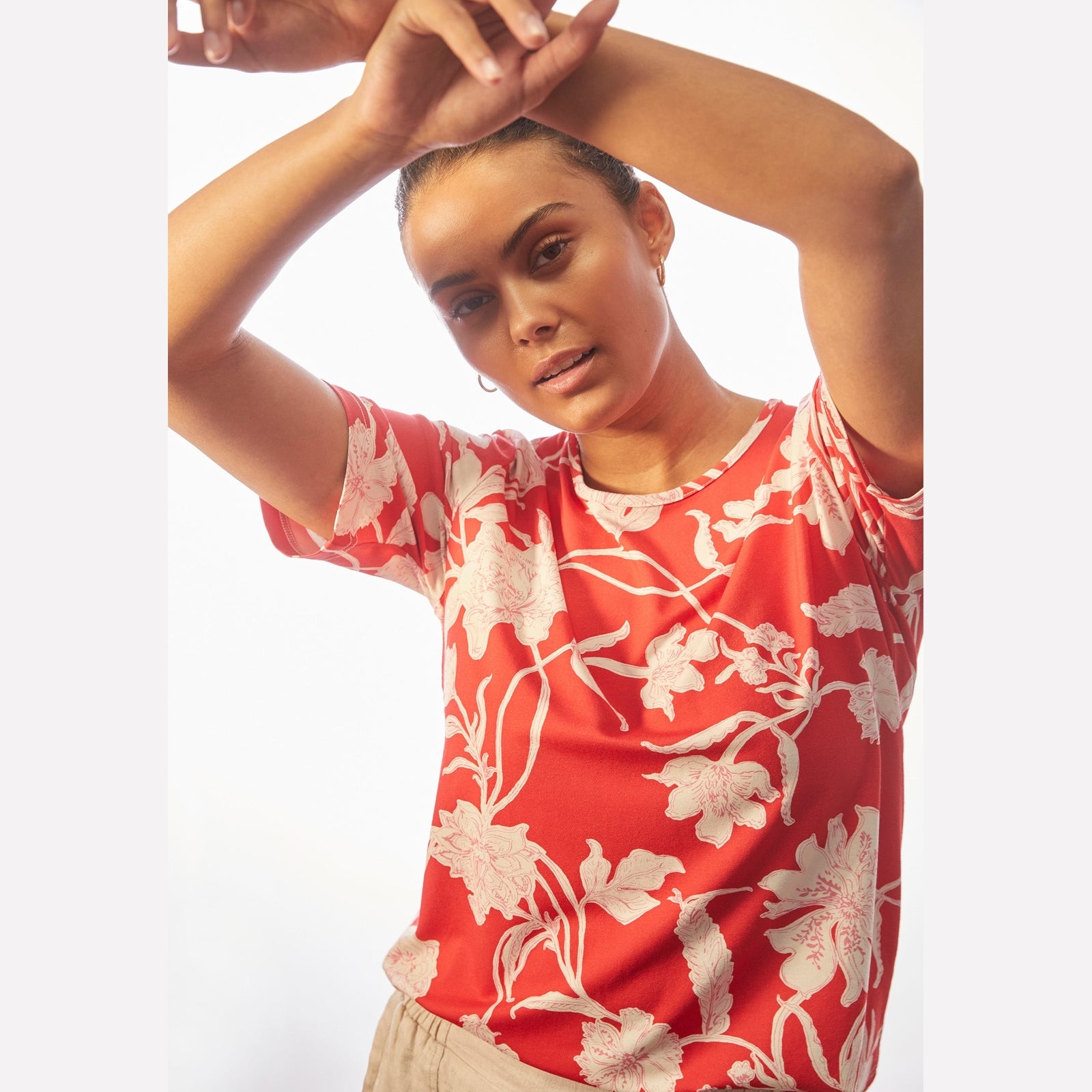 Elton ETElin T-Shirt 2480 raspberry red