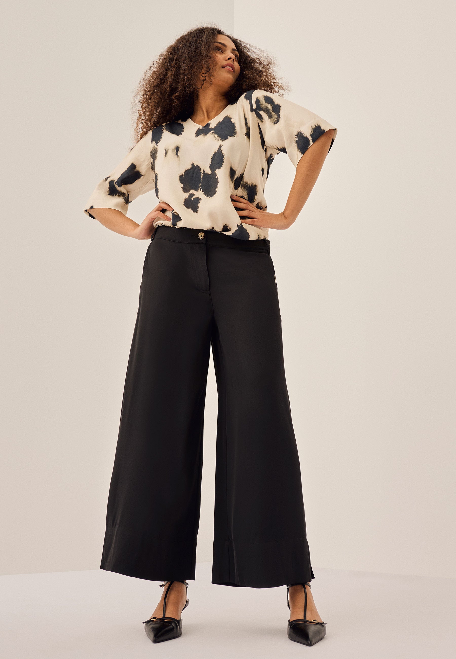 Elton ETFelora Bukser 9999 BLACK