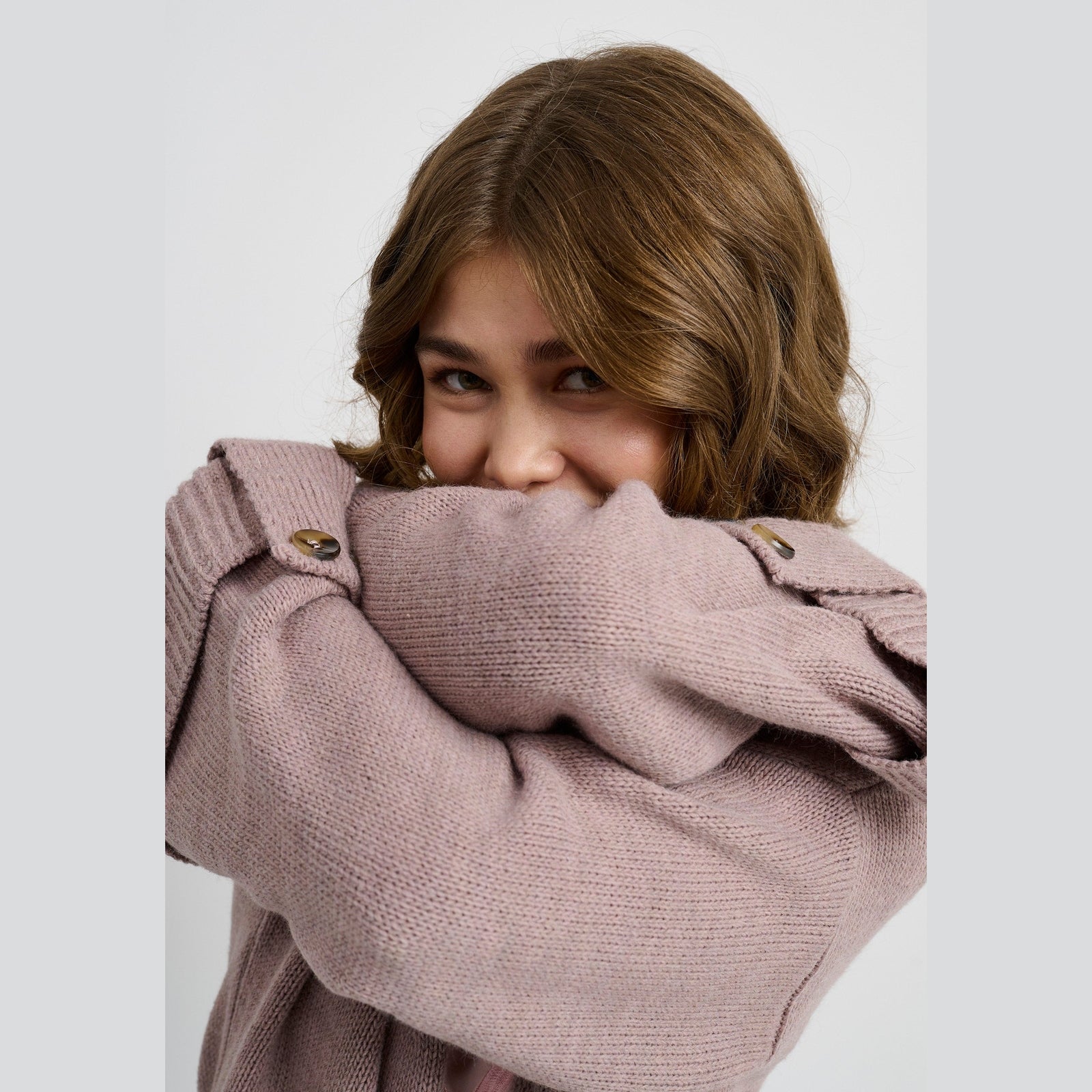 Elton ETFilipa Knit Cardigan 2250 Rose