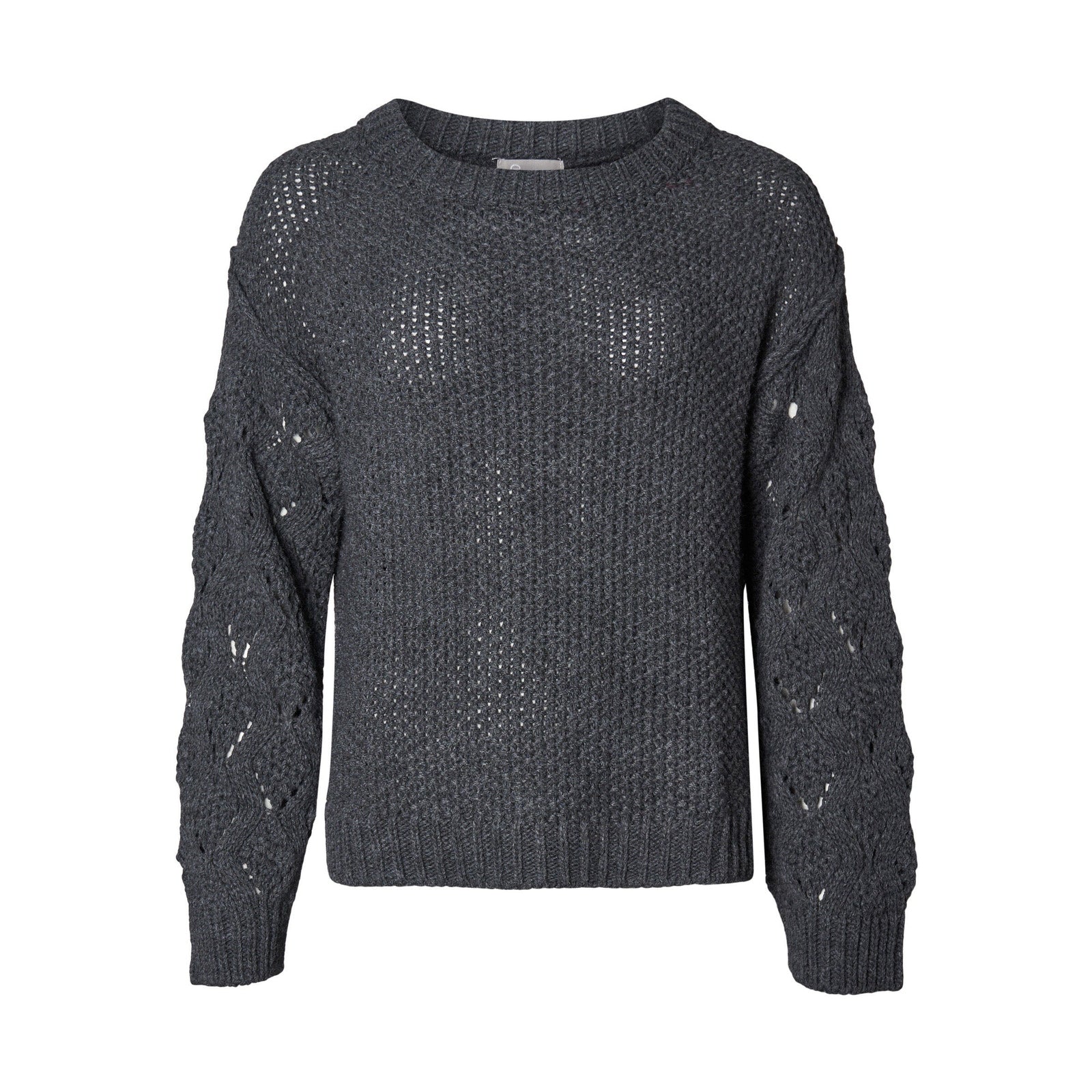 Elton ETFine Knit Pullover 9950 DARK GREY MELANGE