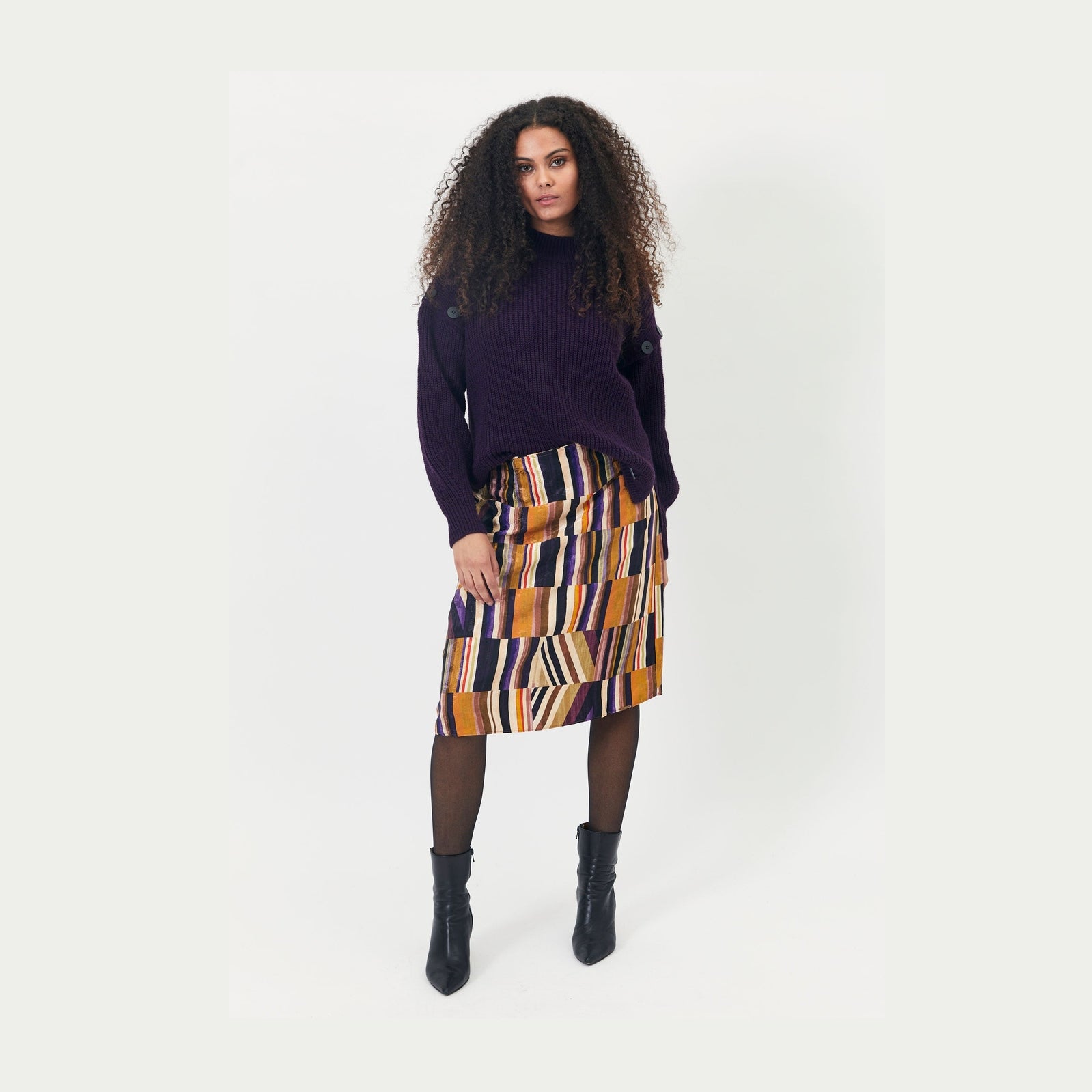 Elton ETFritse Nederdele 028 Purple