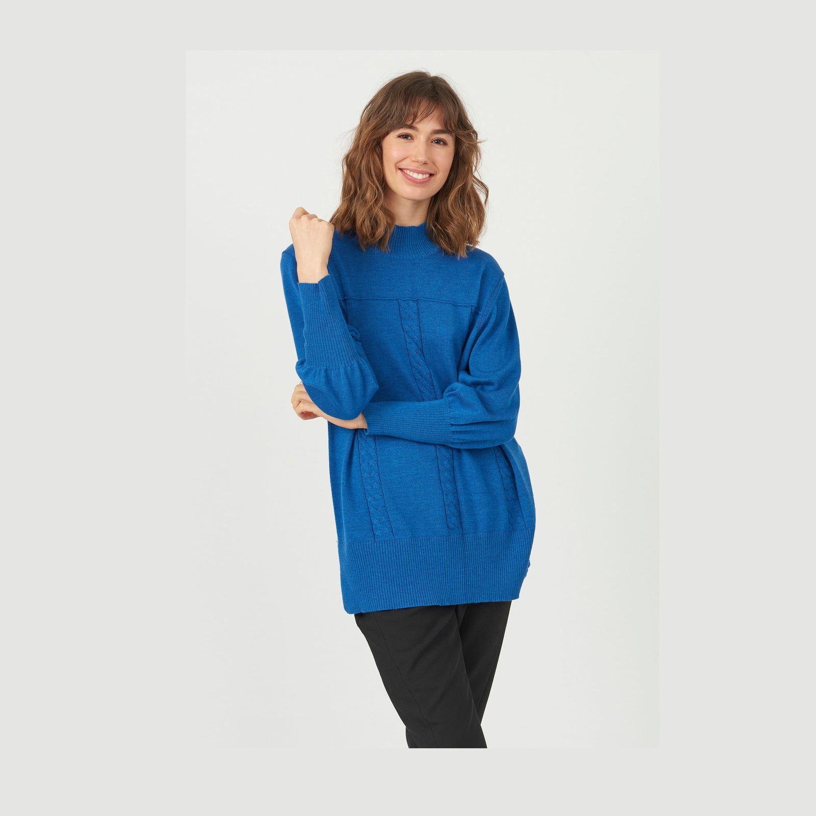 Elton ETFura Knit Pullover 266 Cobalt Blue