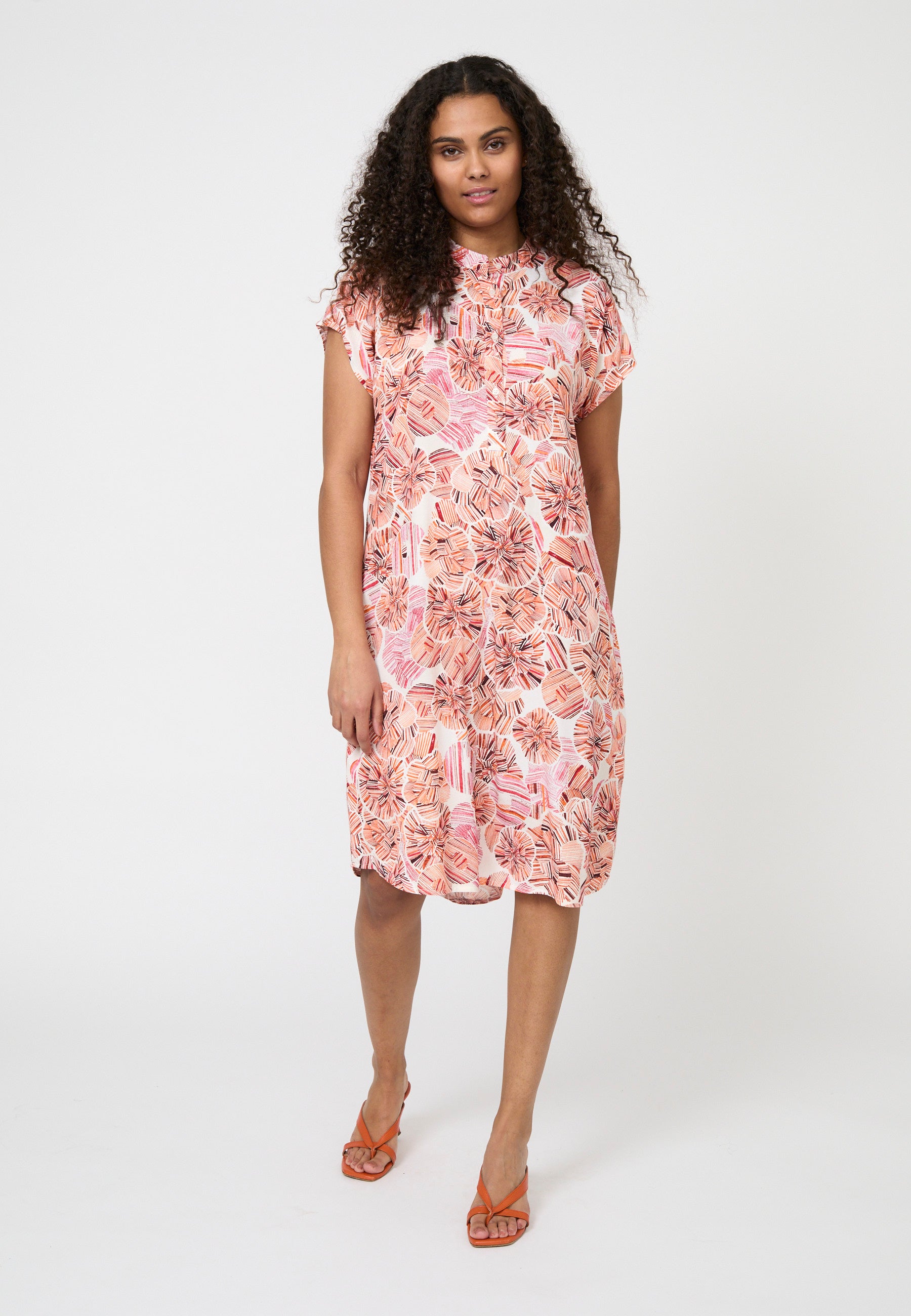 Elton ETGila Kjoler 8150 Light Coral Red