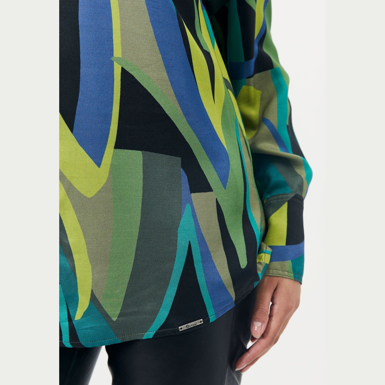 Elton ETGinny Bluser 129 Emerald Green