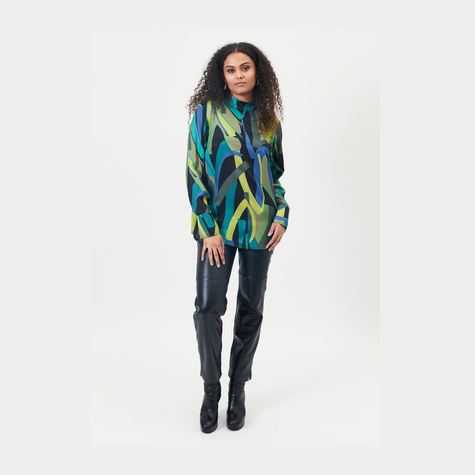 Elton ETGinny Bluser 129 Emerald Green