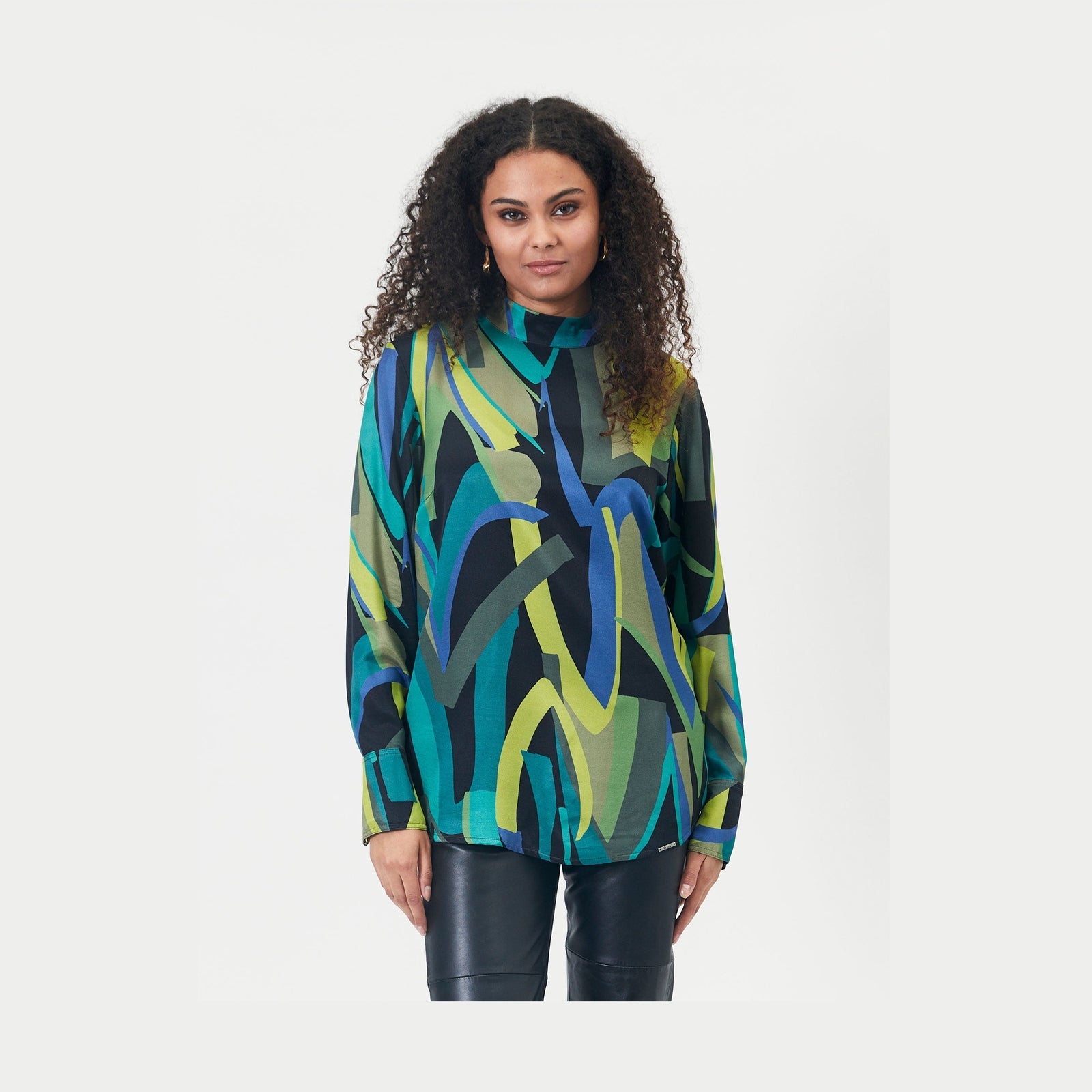 Elton ETGinny Bluser 129 Emerald Green