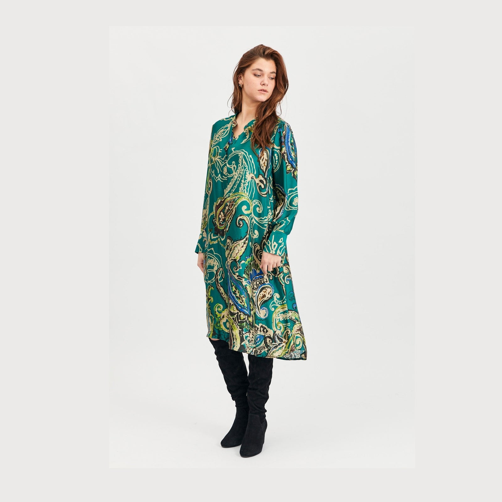 Elton ETGloria Kjoler 129 Emerald Green
