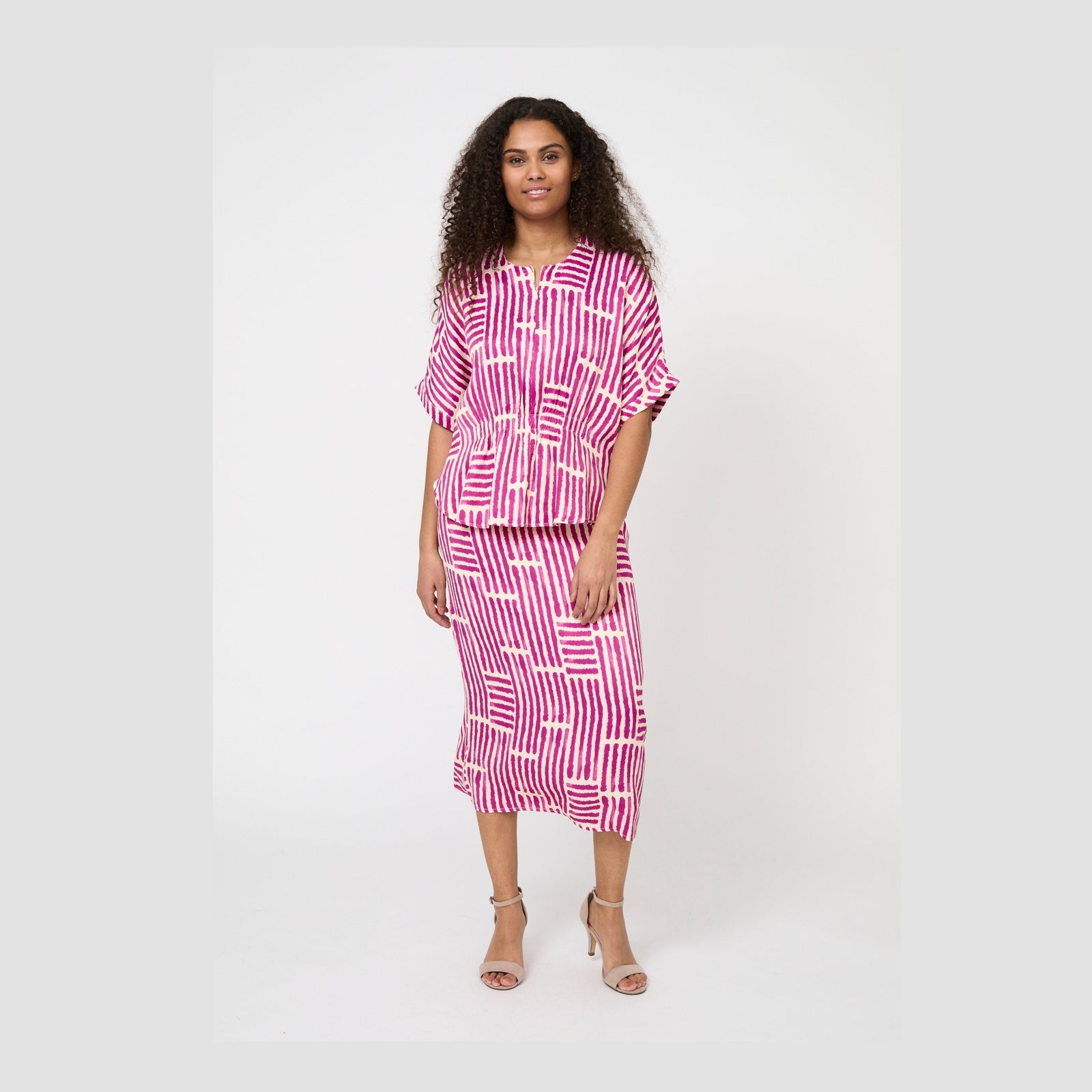 Elton ETHarley Nederdele 7250 Fuchsia