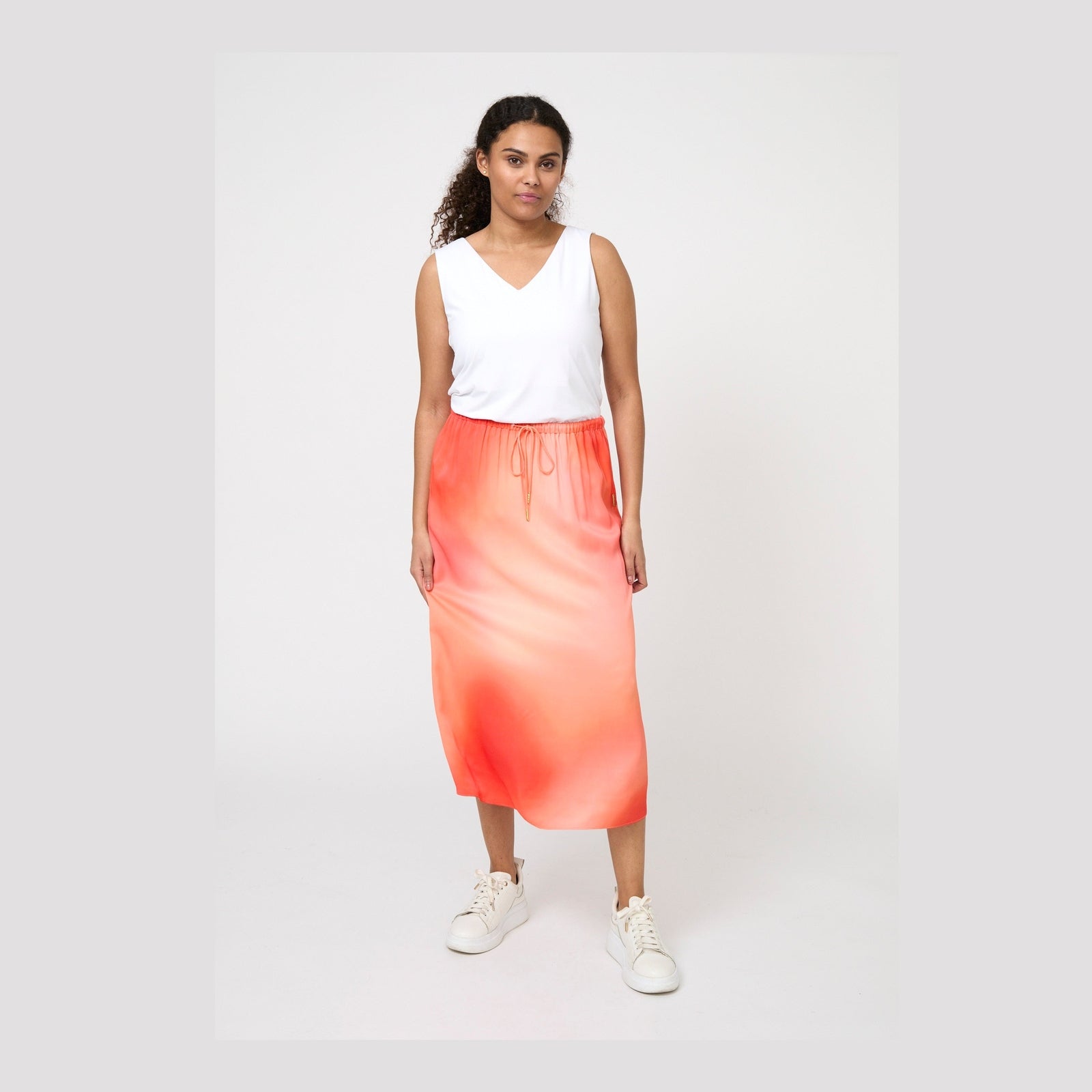 Elton ETHarley Nederdele 8150 Light Coral Red
