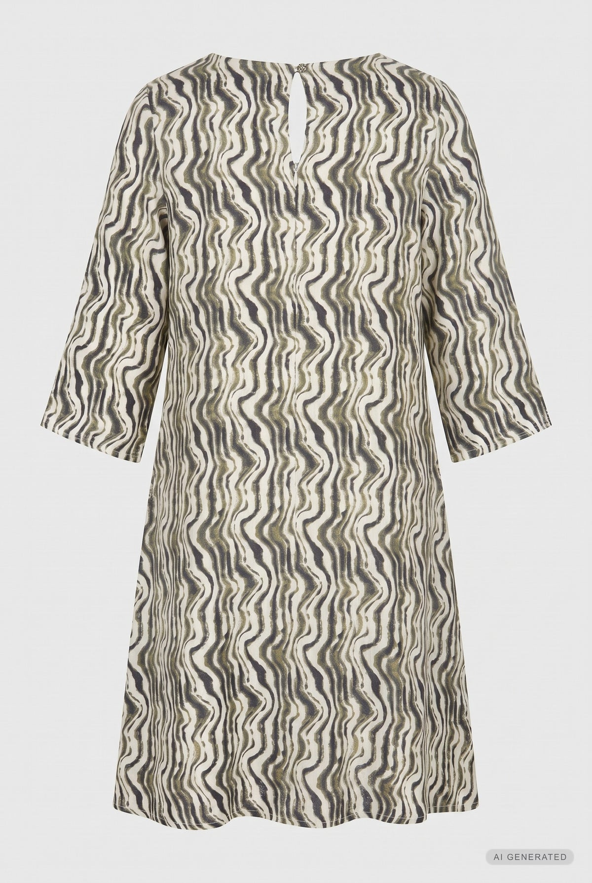 Elton ETHarlow Kjoler 3506 Khaki Green