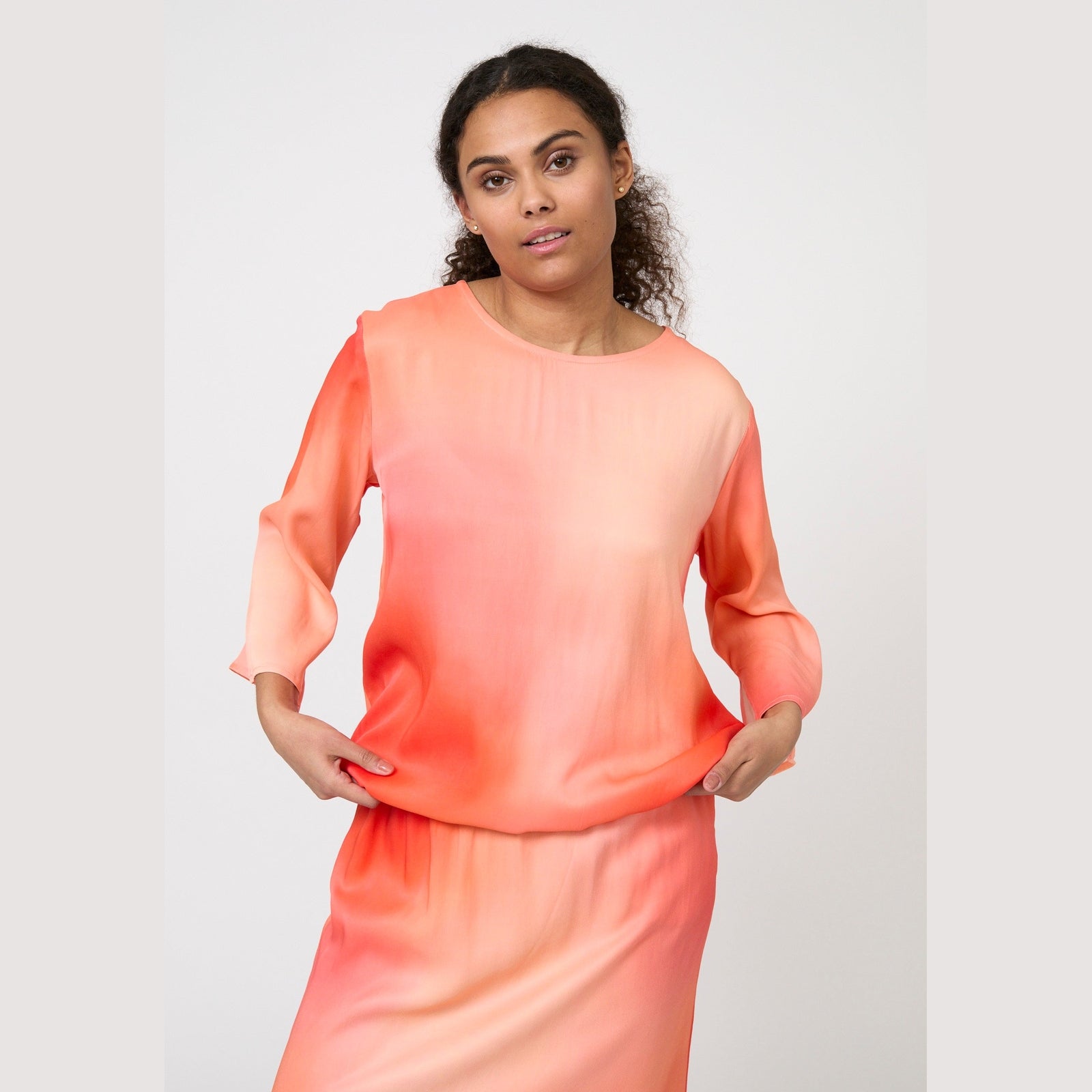 Elton ETHaya Bluser 8150 Light Coral Red