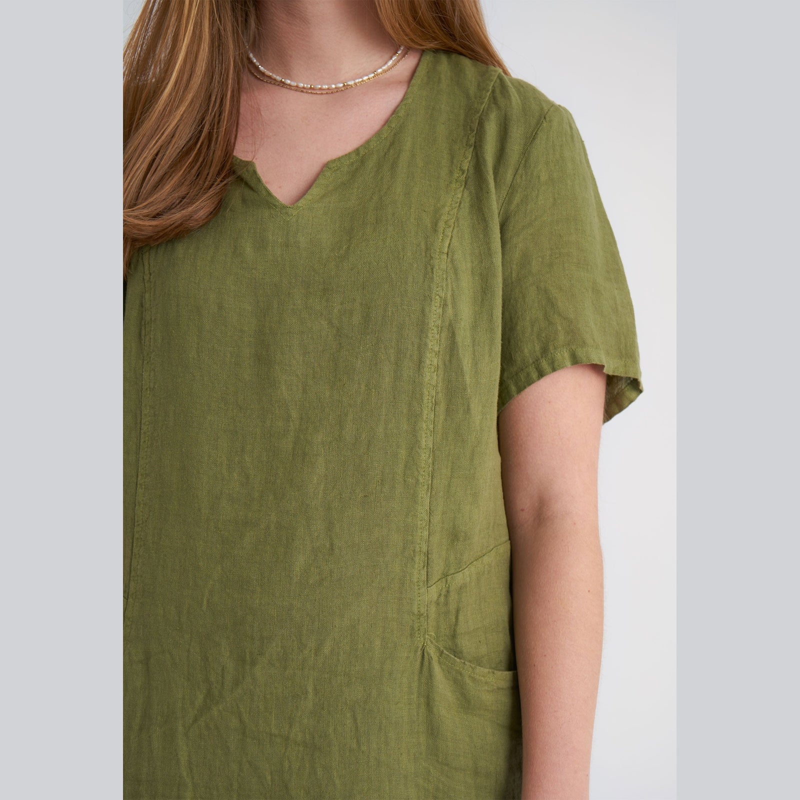 Elton ETHeddi Kjoler 062 Olive green