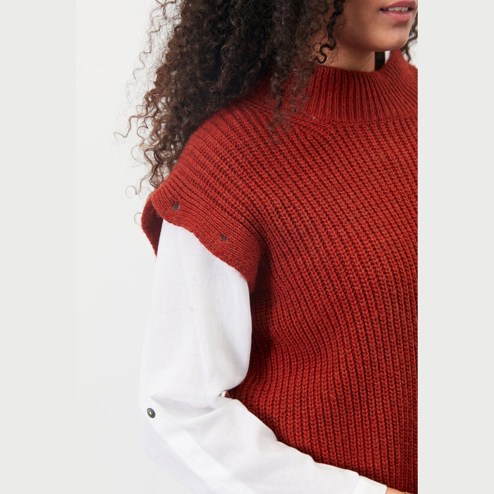 Elton ETHibba Knit Pullover 093 Dark Orange