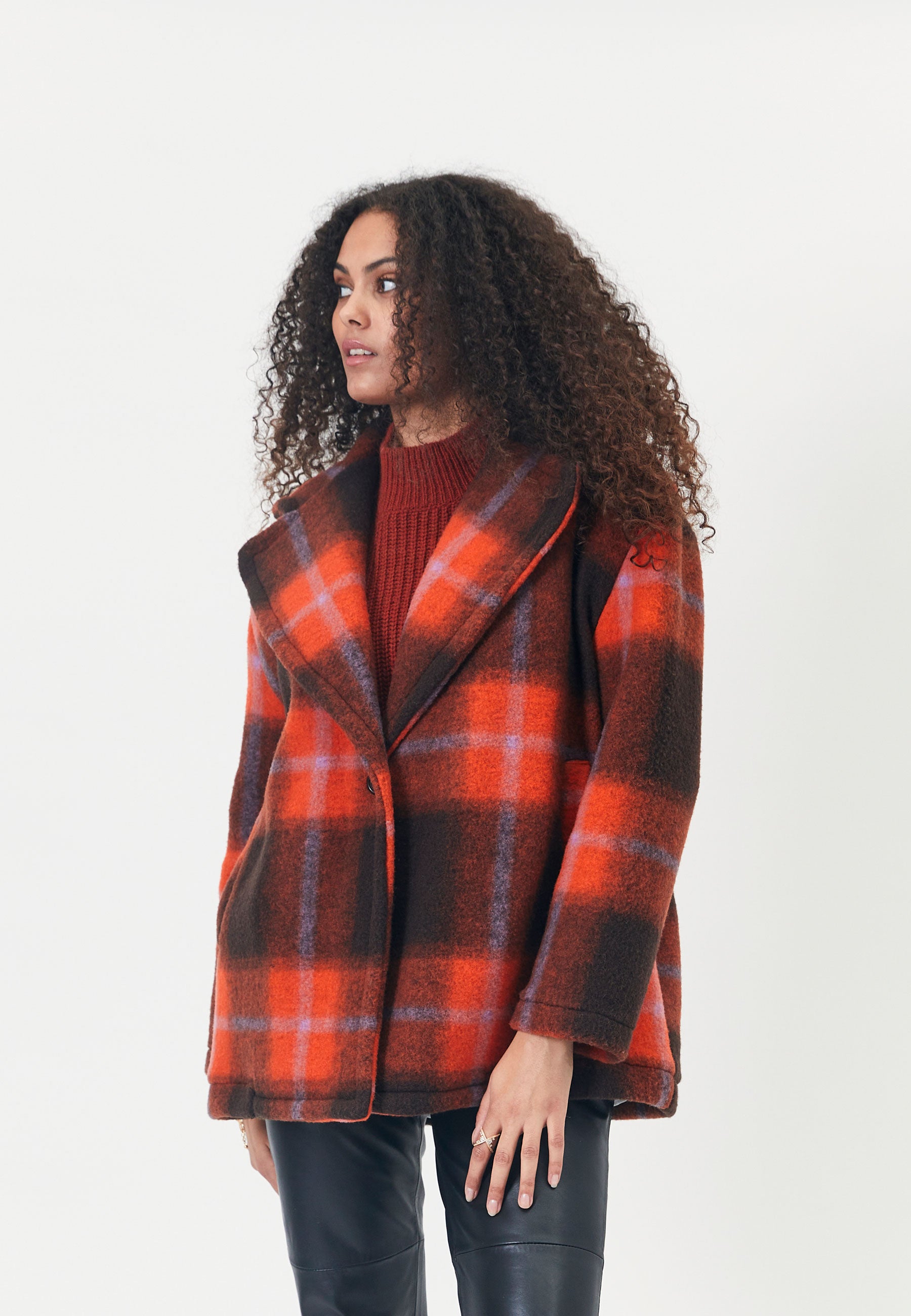 Elton ETIngeborg Overtøj 093 Dark Orange