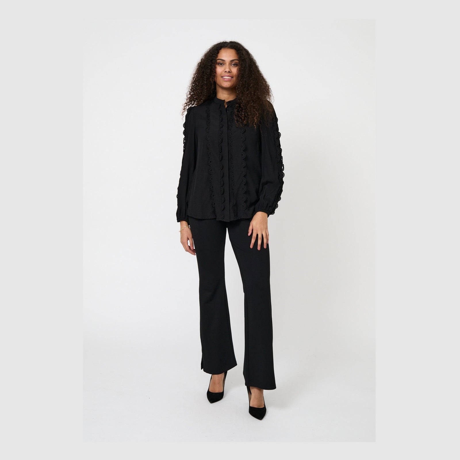 Elton ETJasmin Skjortebluser 9999 BLACK