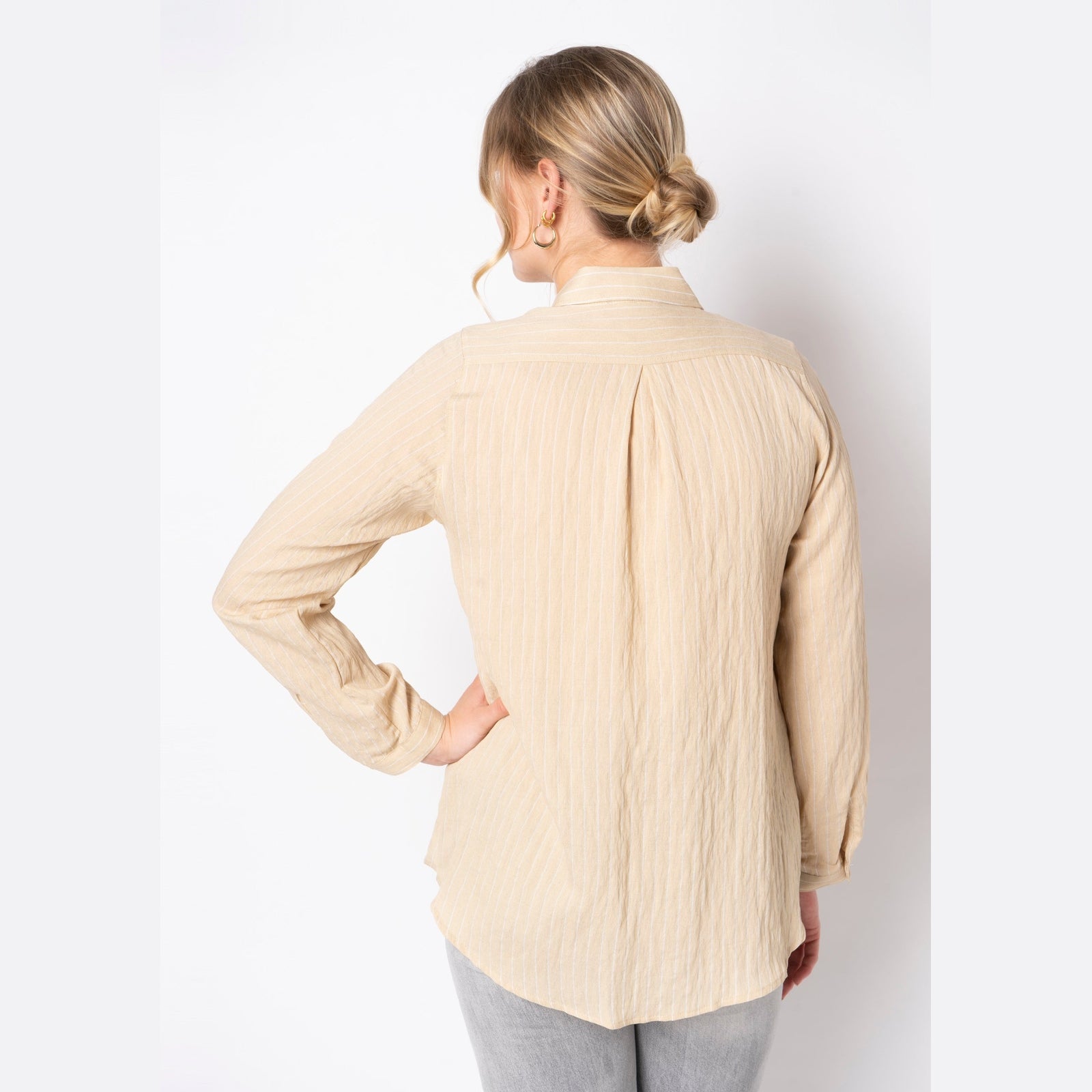 Elton ETJennifer Skjortebluser 001 sand