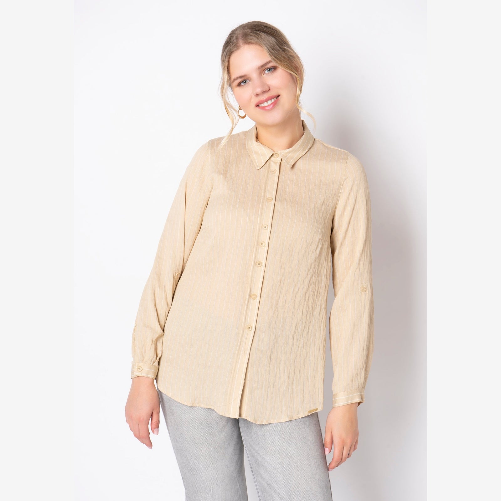 Elton ETJennifer Skjortebluser 001 sand