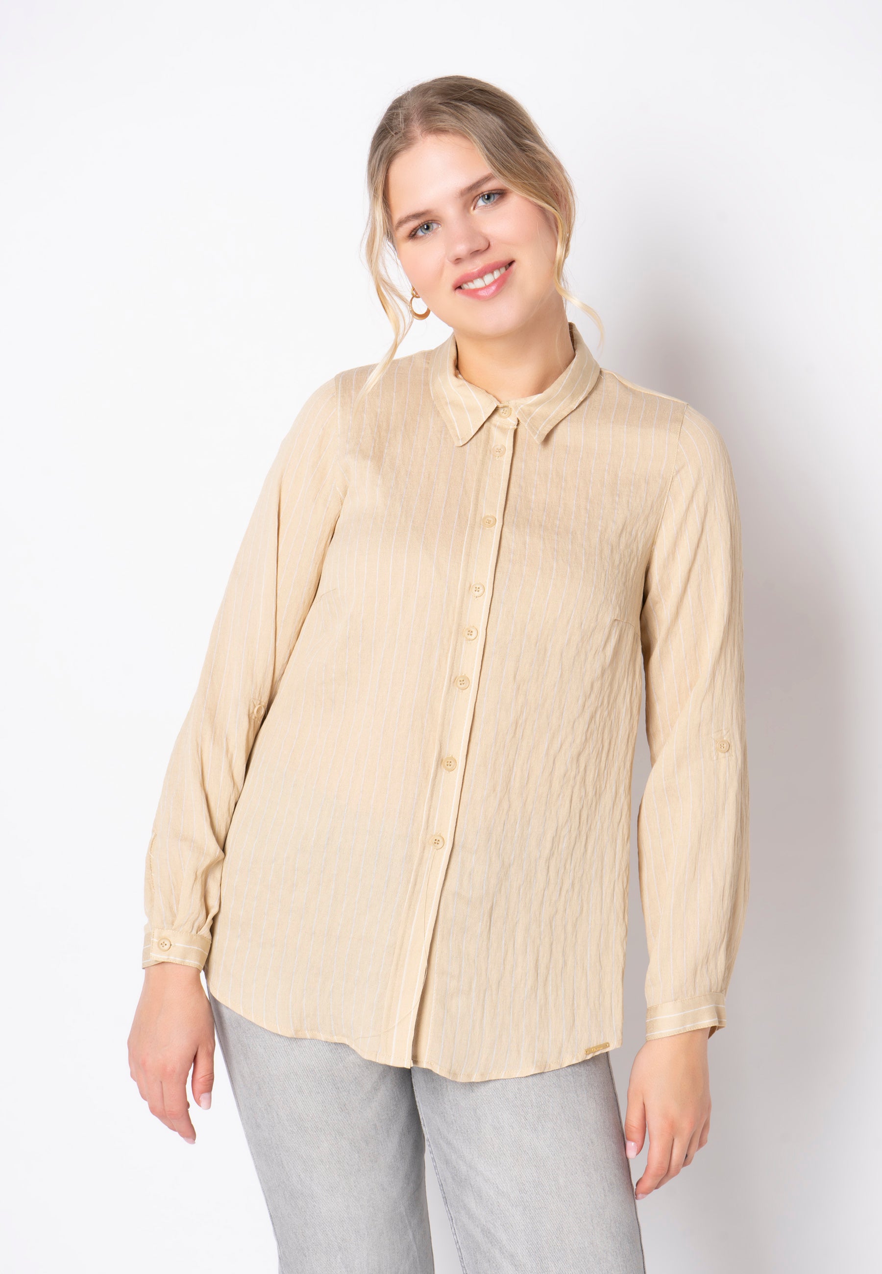 Elton ETJennifer Skjortebluser 001 sand