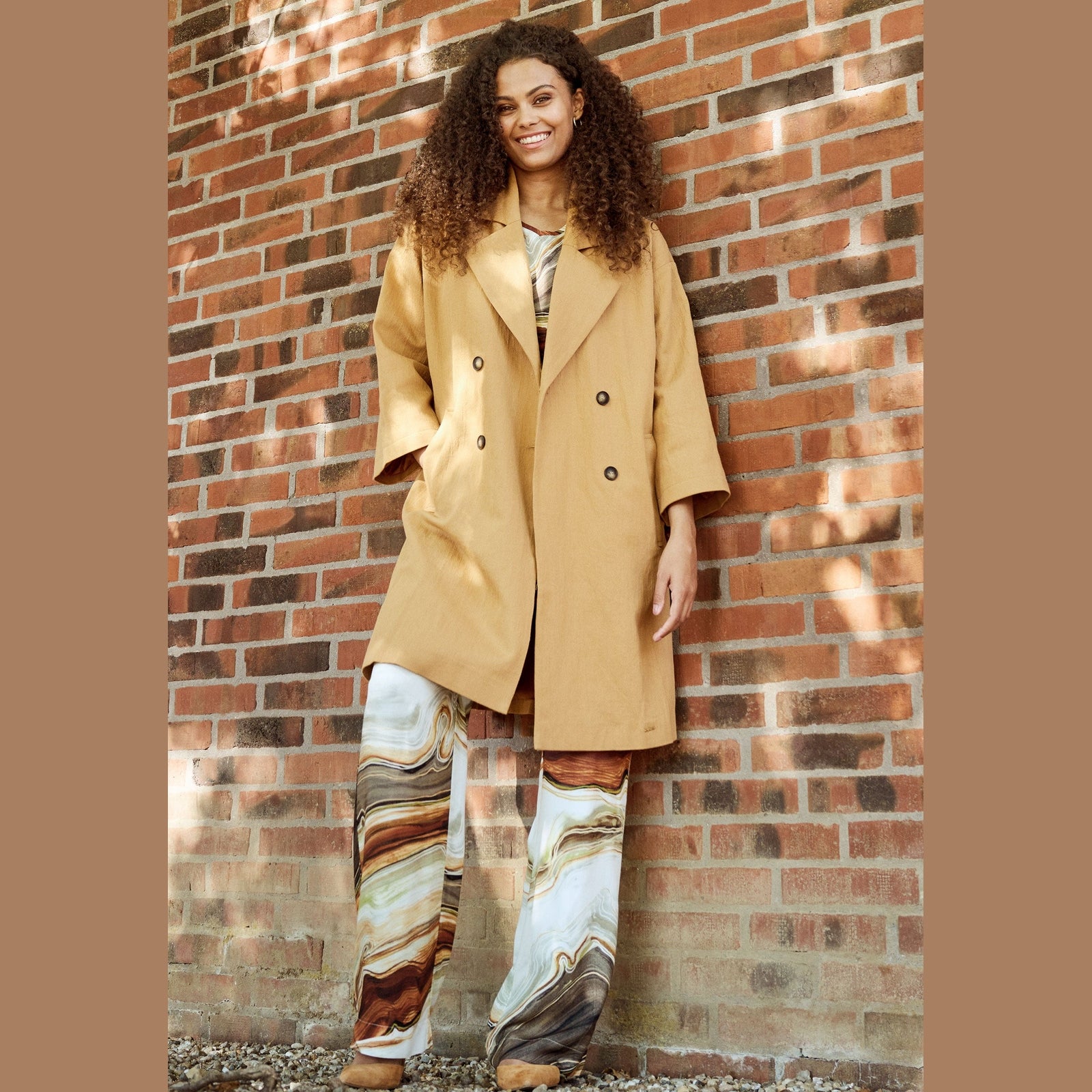 Elton ETJoyce Overtøj 1325 Cashew Brown