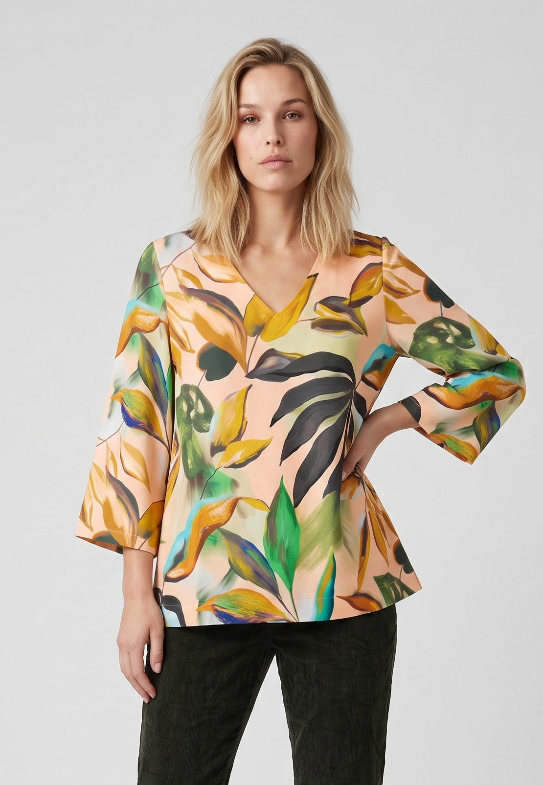 Elton ETJulie Bluser 3506 Khaki Green