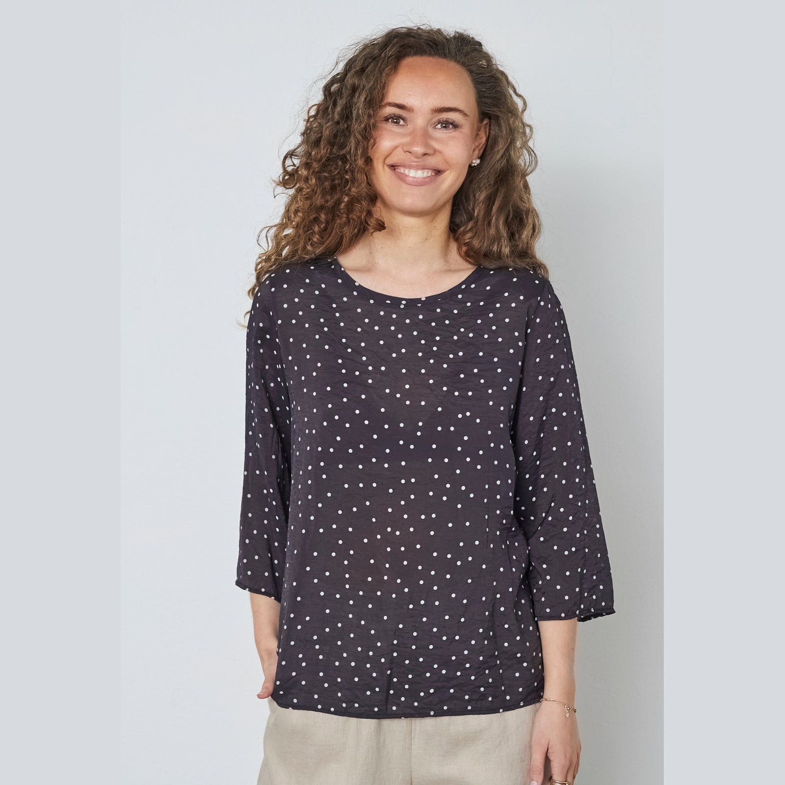 Elton ETKata Skjortebluser 9999 BLACK