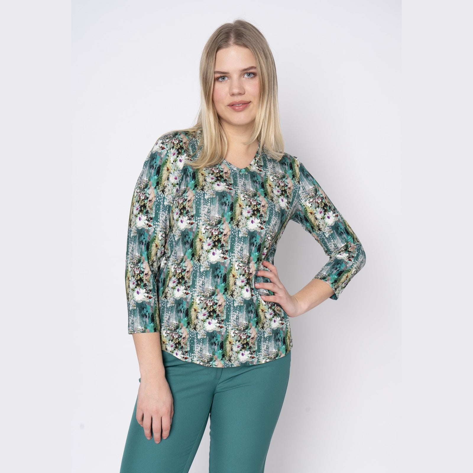 Elton ETKetti T-Shirt 3480 Aqua Green