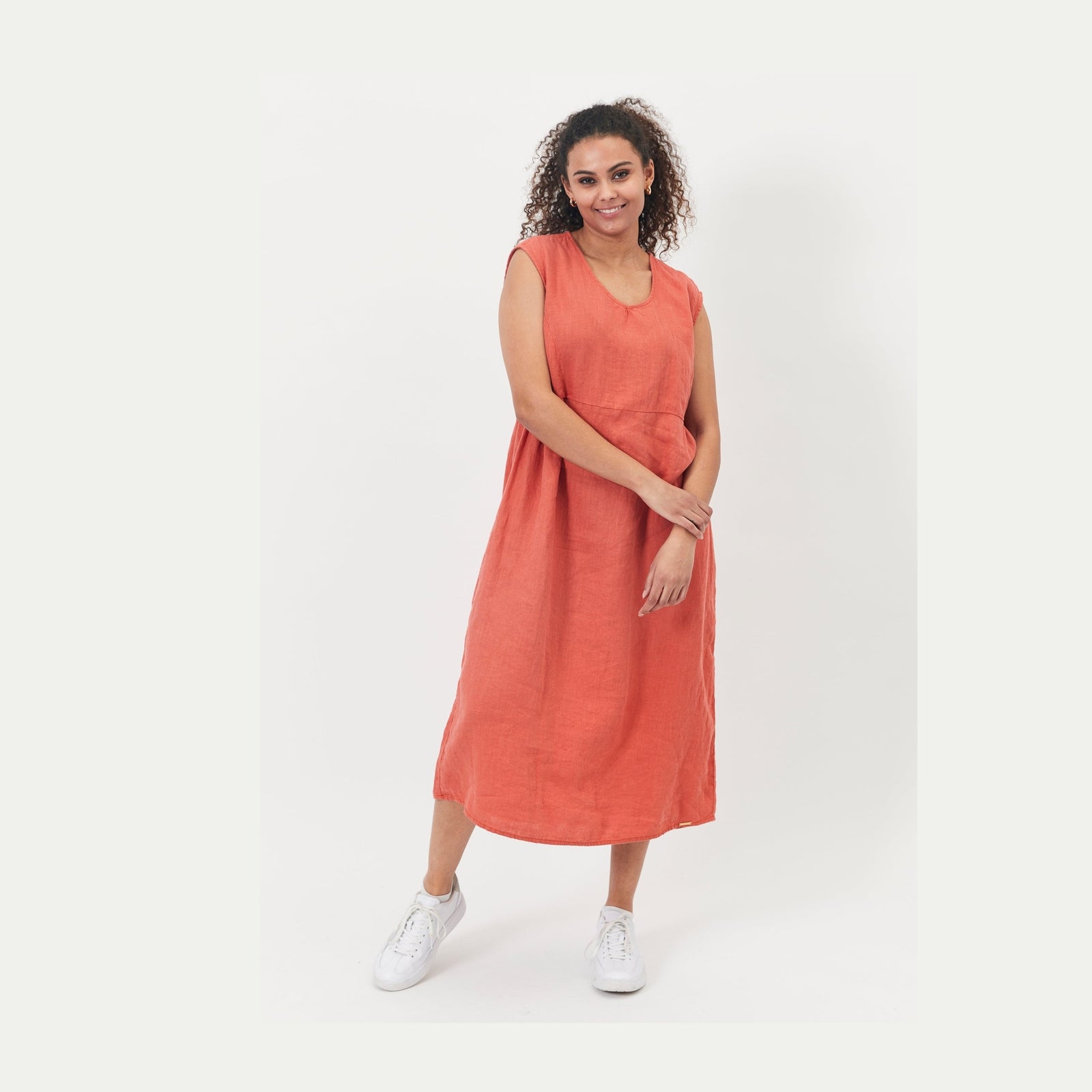 Elton ETLarisa Kjoler 281 Dark Orange
