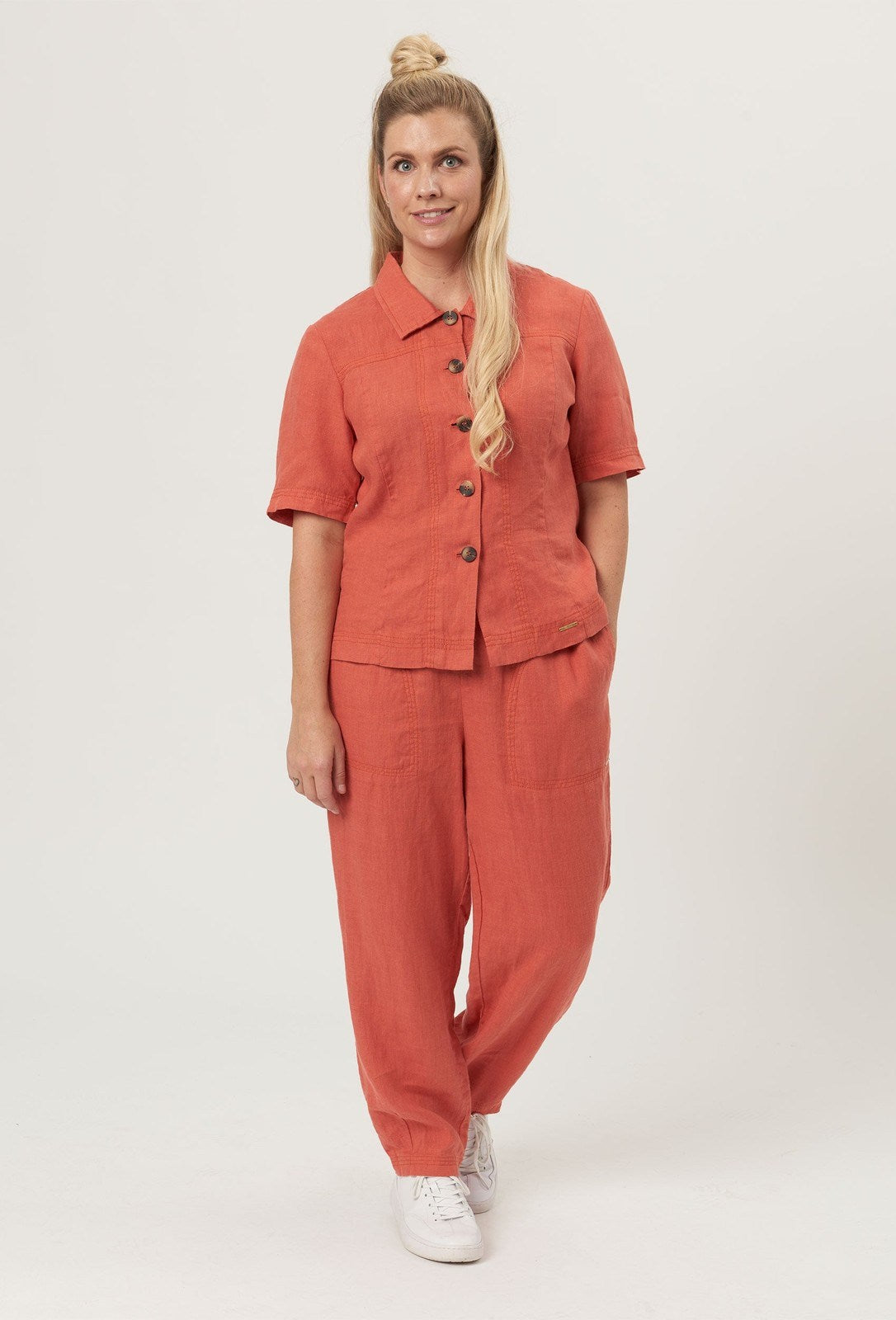 Elton ETLaura Bluser 281 Dark Orange