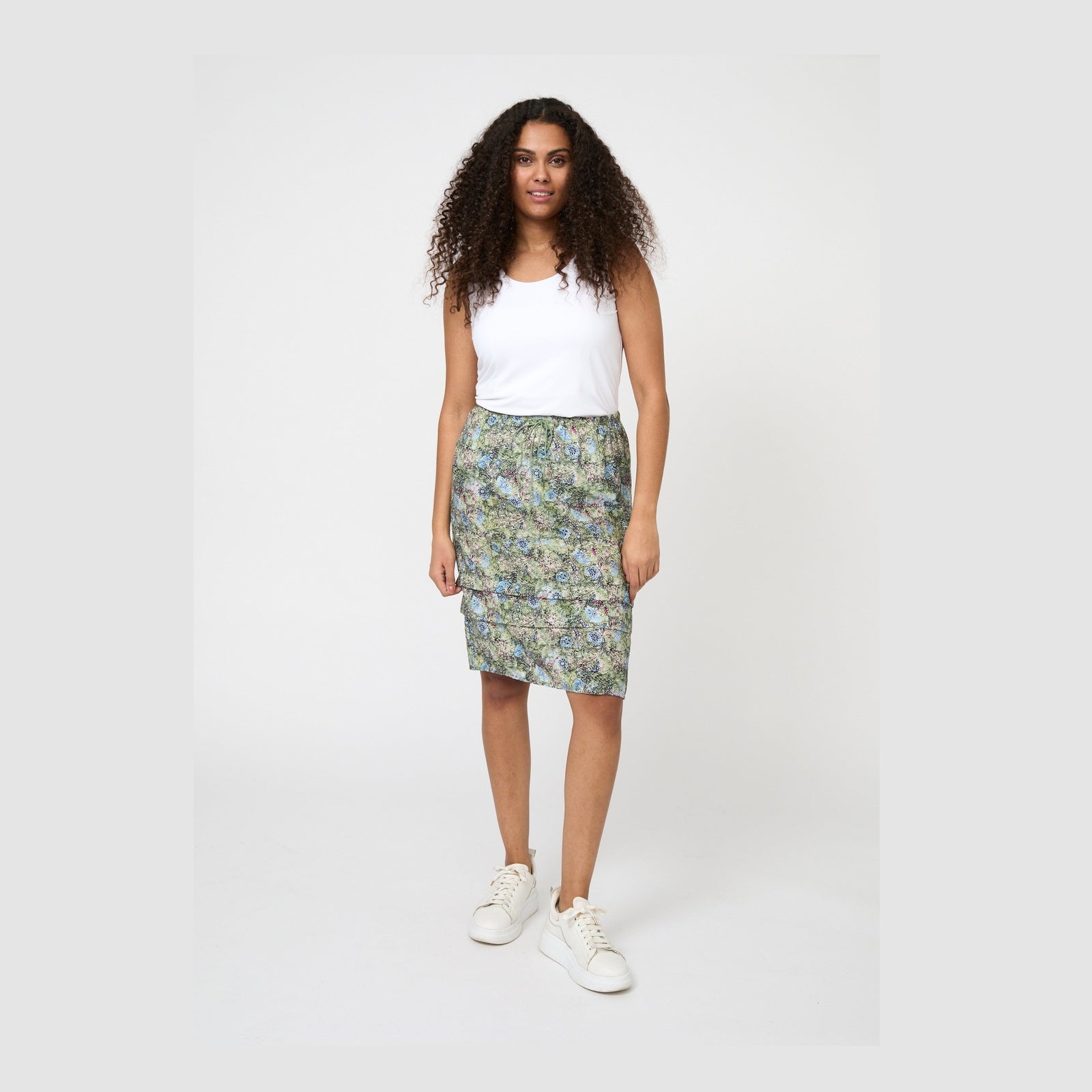 Elton ETLea Nederdele 3750 Olive Green