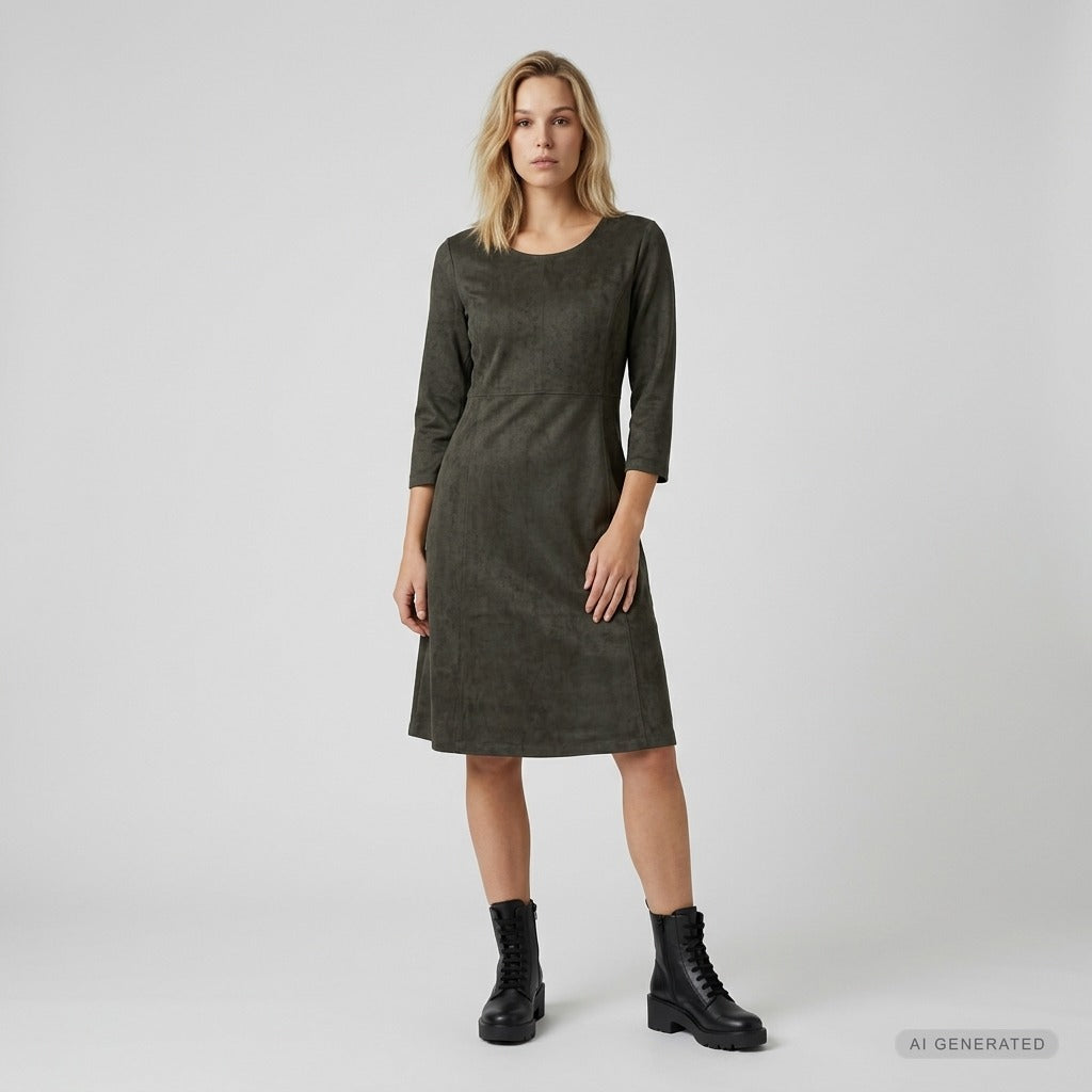 Elton ETLesley Kjoler 3506 Khaki Green