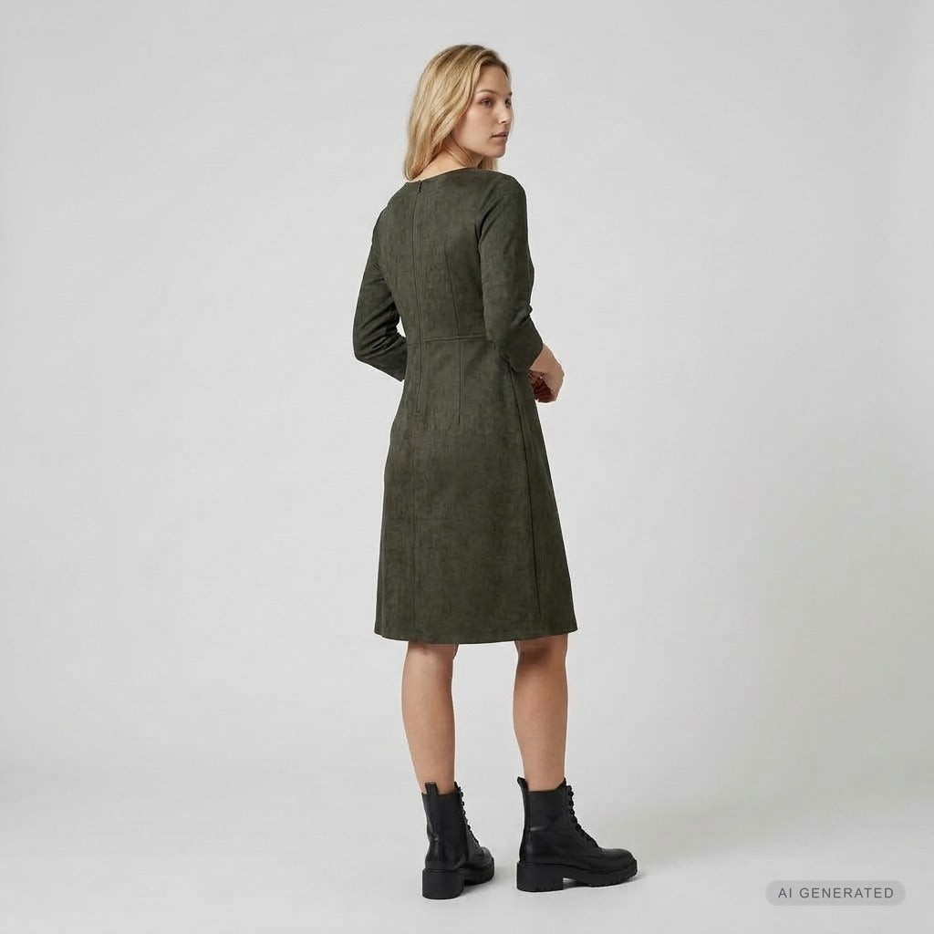 Elton ETLesley Kjoler 3506 Khaki Green