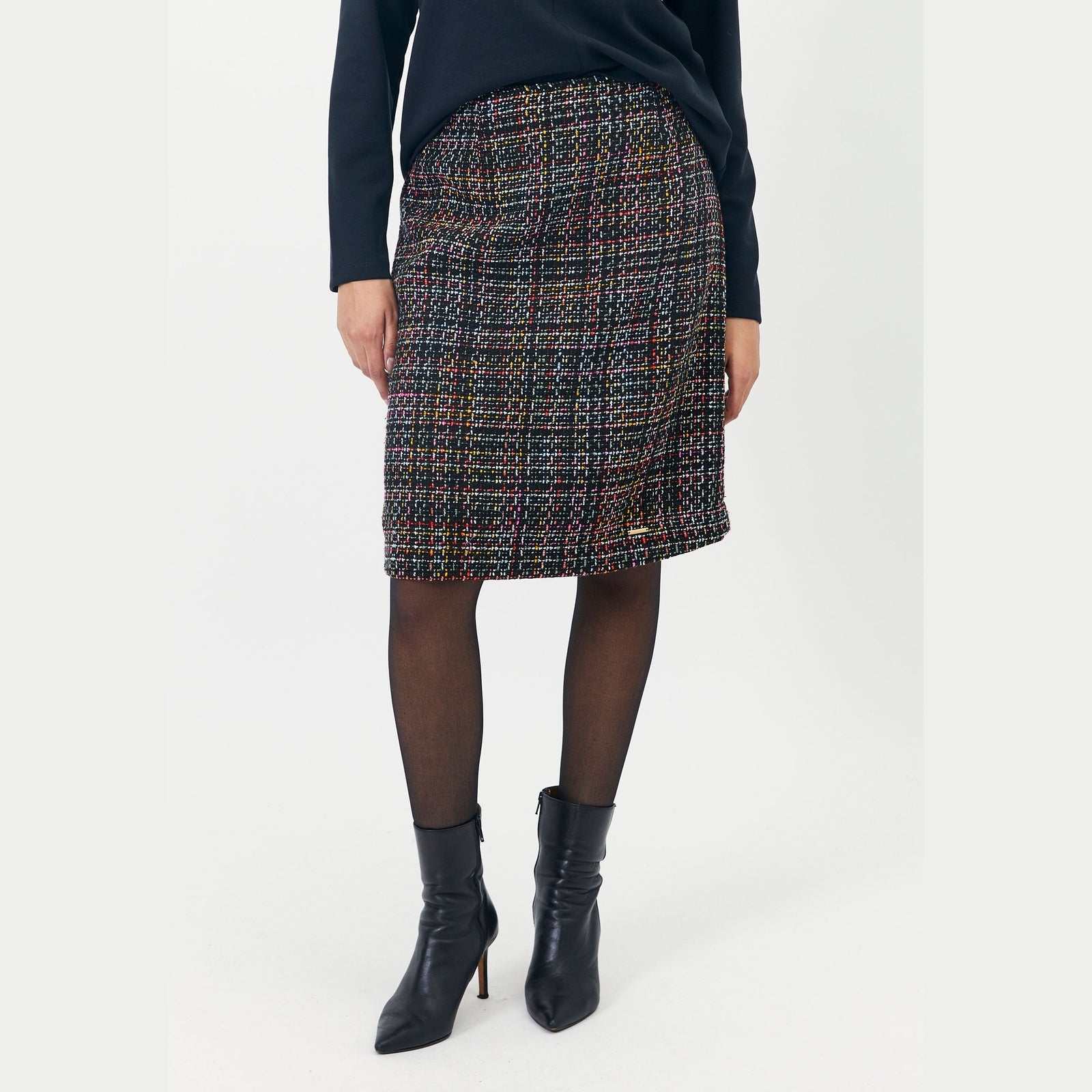 Elton ETLinetta Nederdele 005 Black