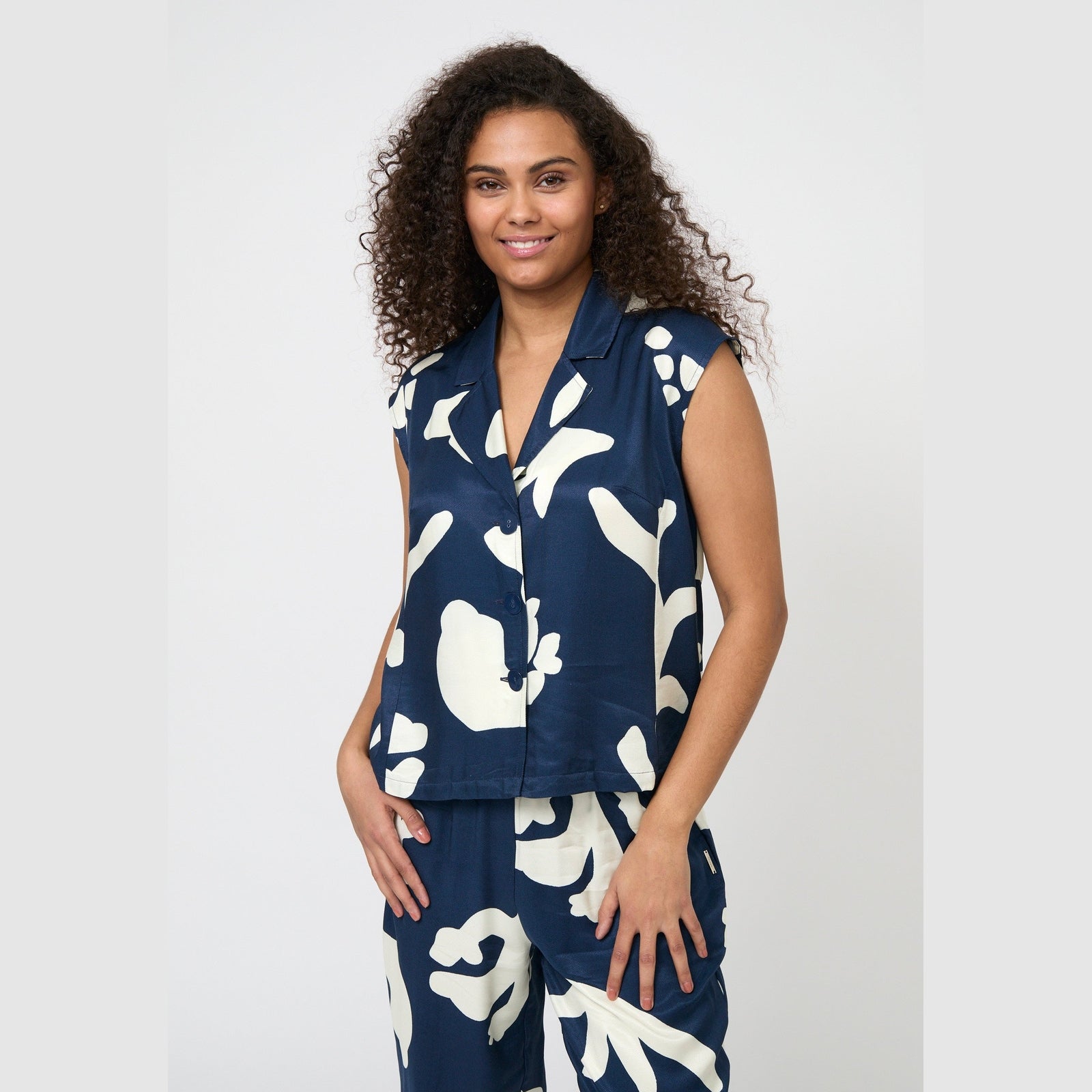 Elton ETMacy Bluser 5599 Navy Blue