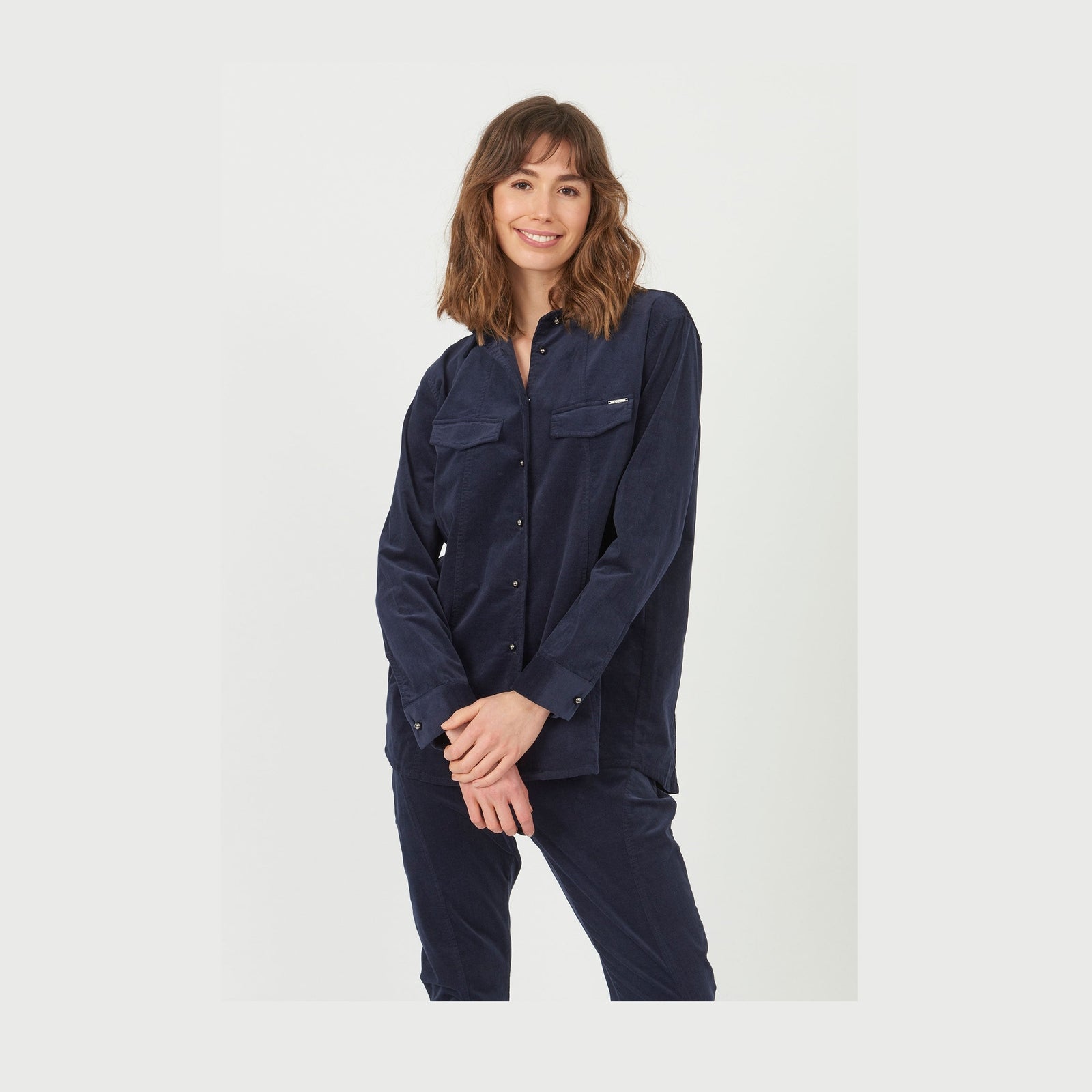 Elton ETMary Skjortebluser 009 Navy blue