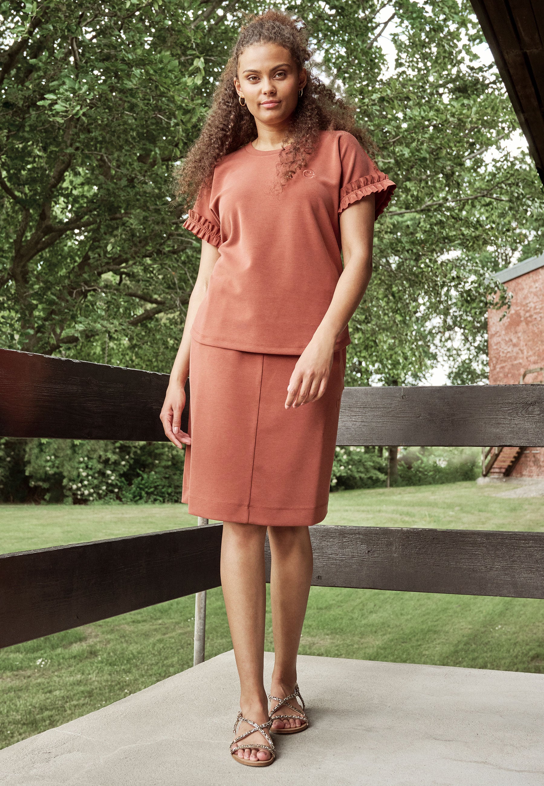 Elton ETMarylou Bluser 1650 Hazelnut Chocolate Brown