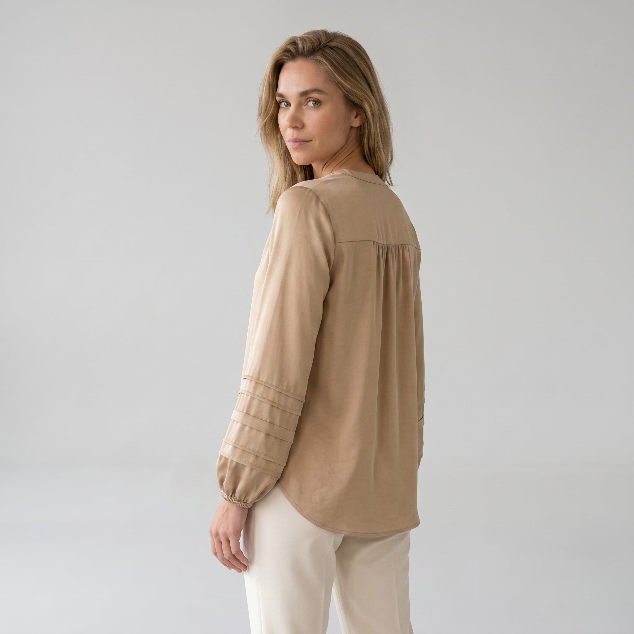 Elton ETMasha Skjortebluser 1325 Cashew Brown