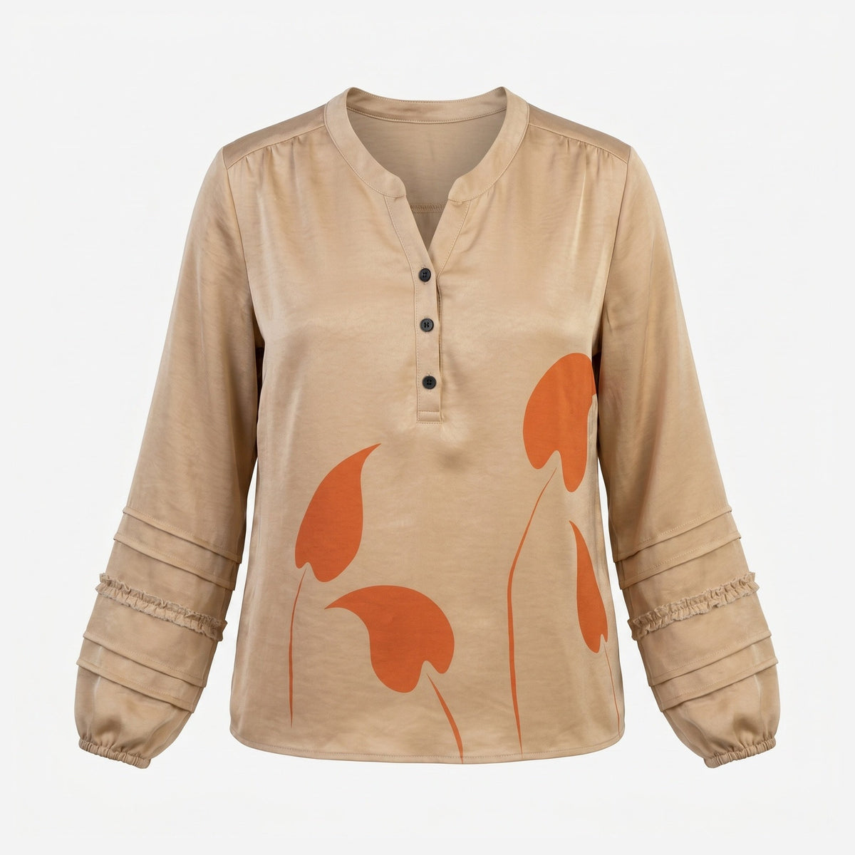 Elton ETMasha Skjortebluser 1325 Cashew Brown