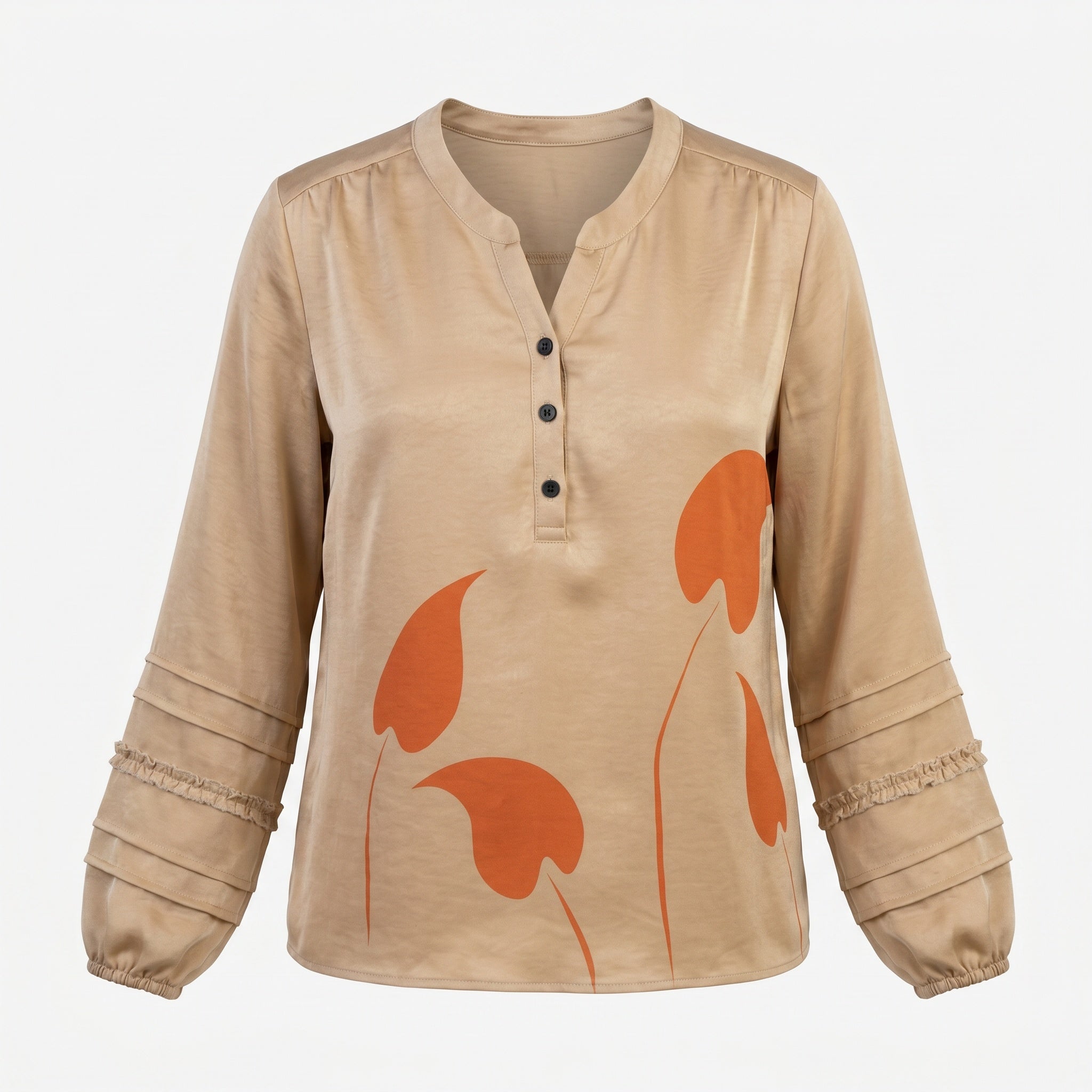 Elton ETMasha Skjortebluser 1325 Cashew Brown