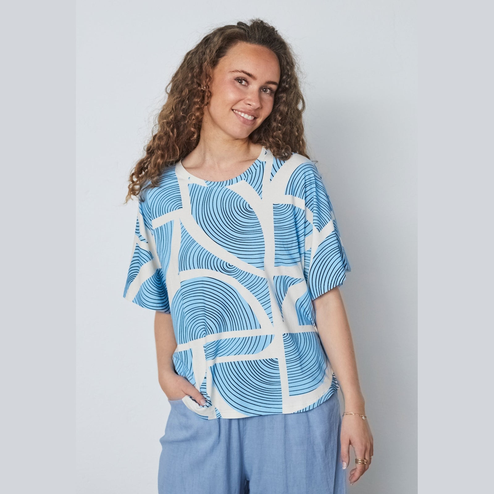 Elton ETMauda T-Shirt 5000 LIGHT BLUE