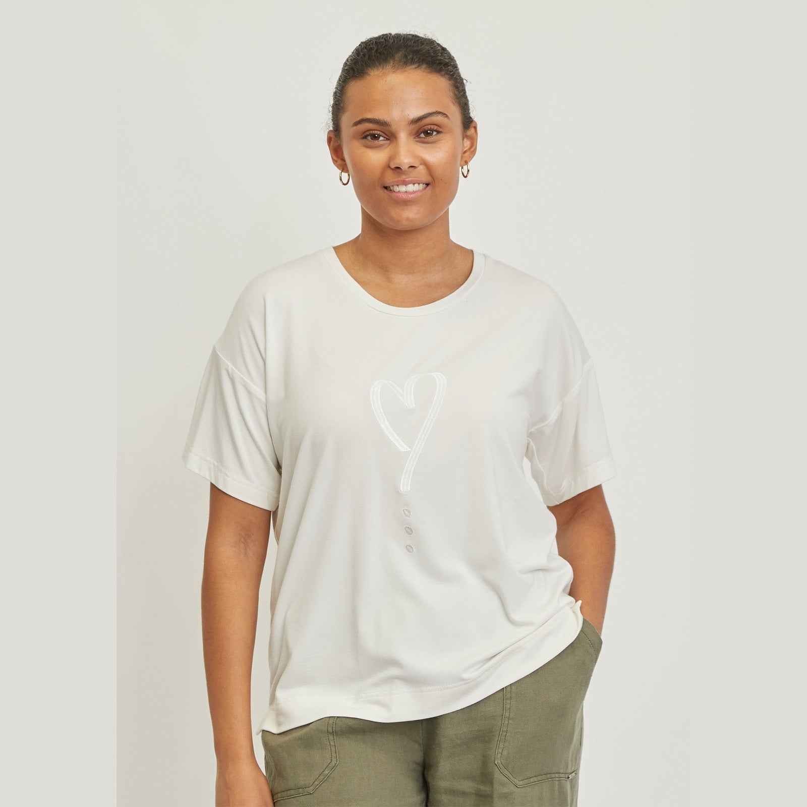 Elton ETMelita T-Shirt 1050 ECRÜ