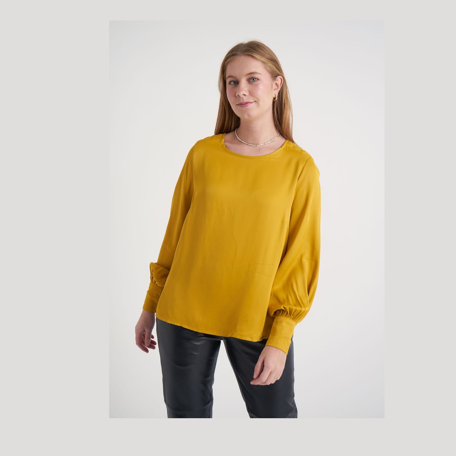 Elton ETNeena Bluser 250 Warm Yellow