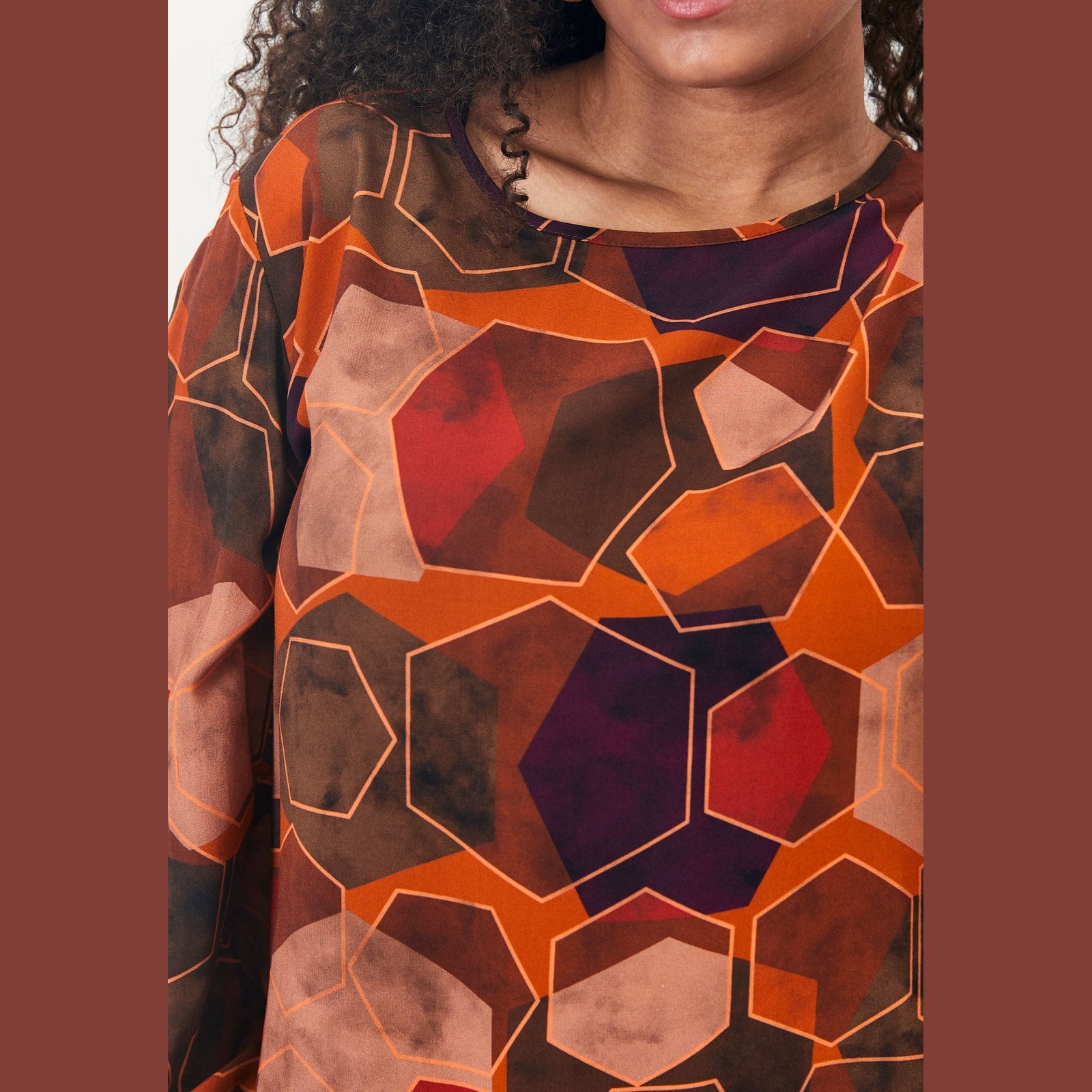 Elton ETPippa Bluser 036 Orange