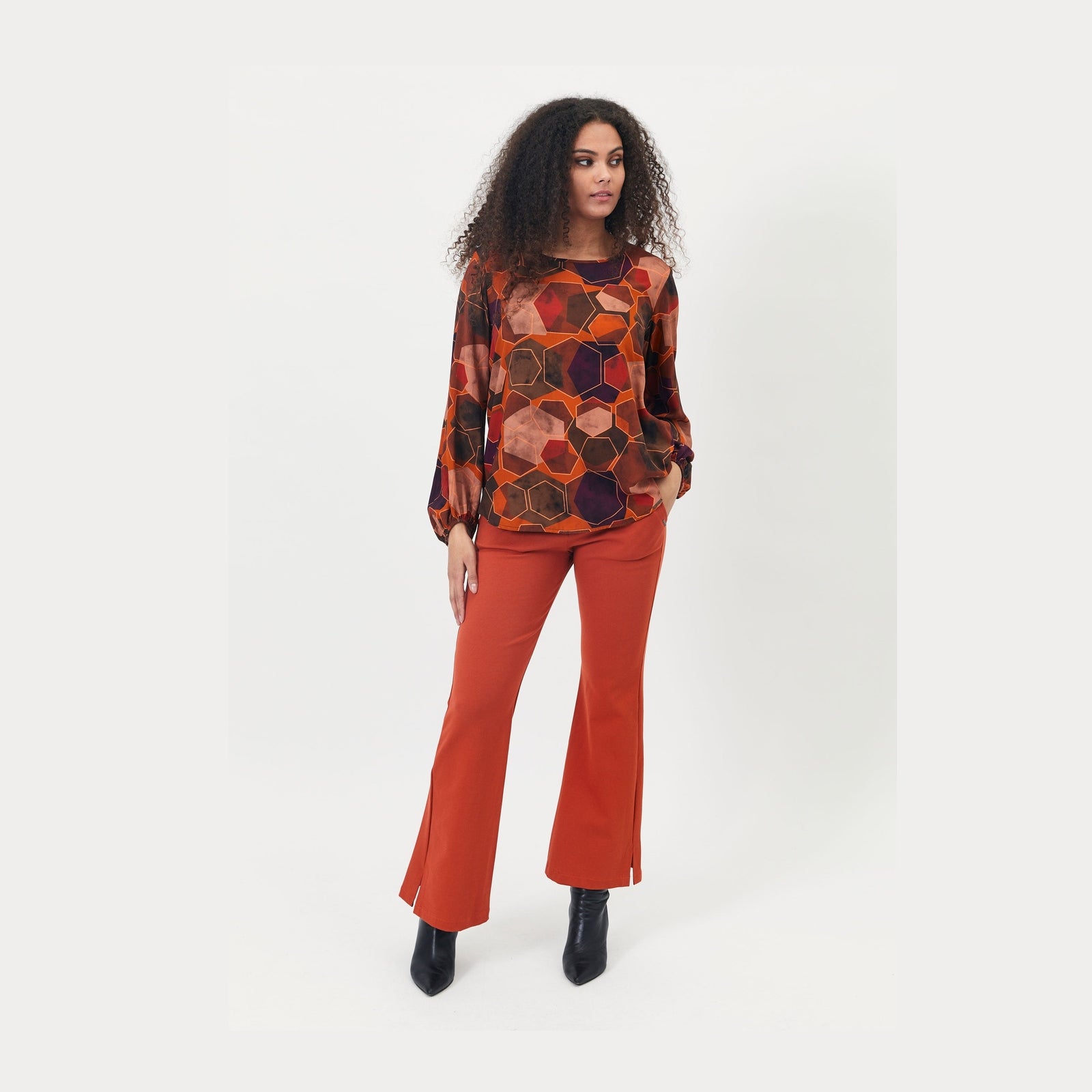 Elton ETPippa Bluser 036 Orange