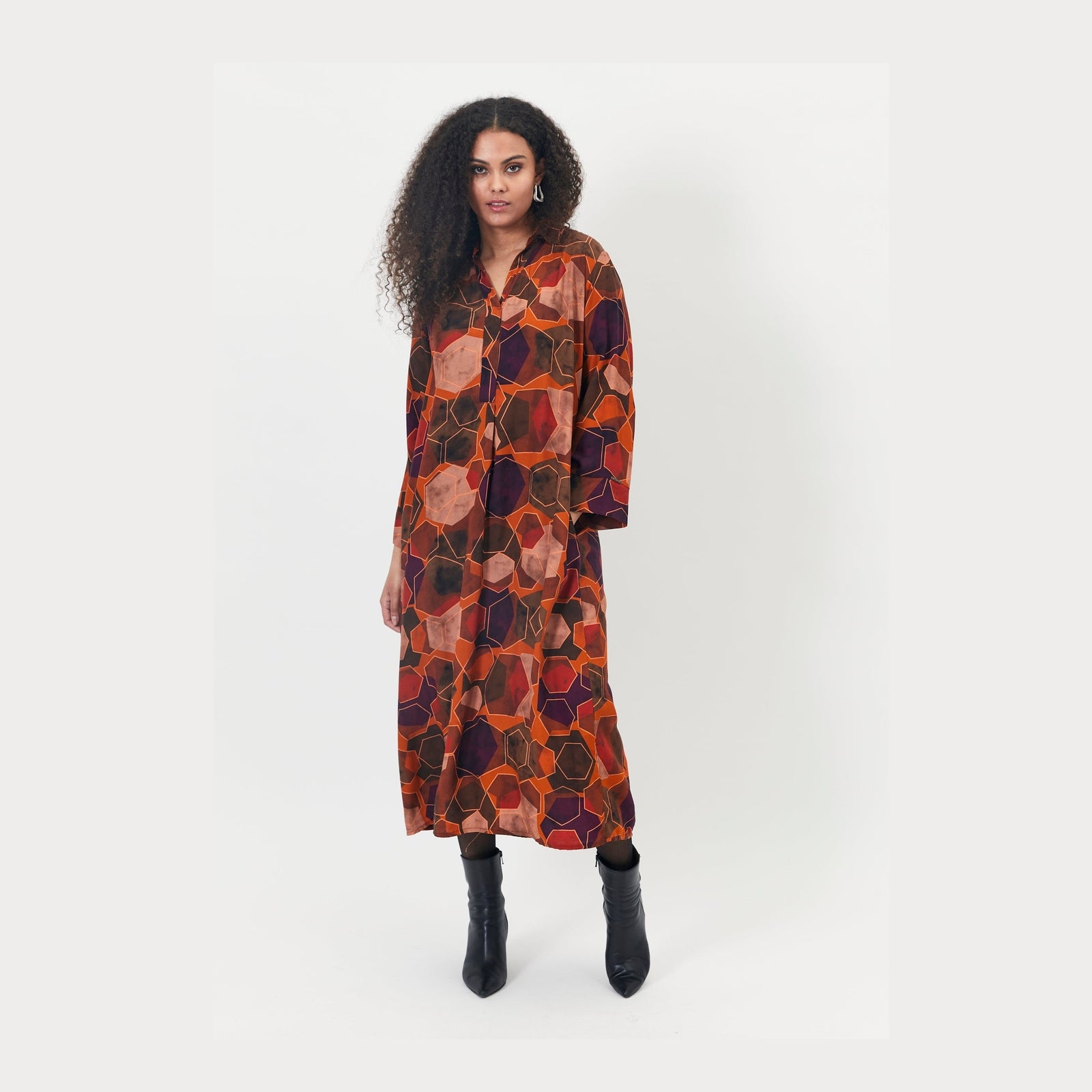 Elton ETPricilla Kjoler 036 Orange