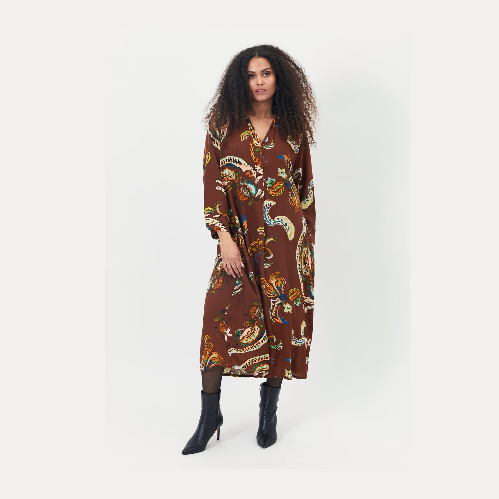 Elton ETPricilla Kjoler 1500 BROWN