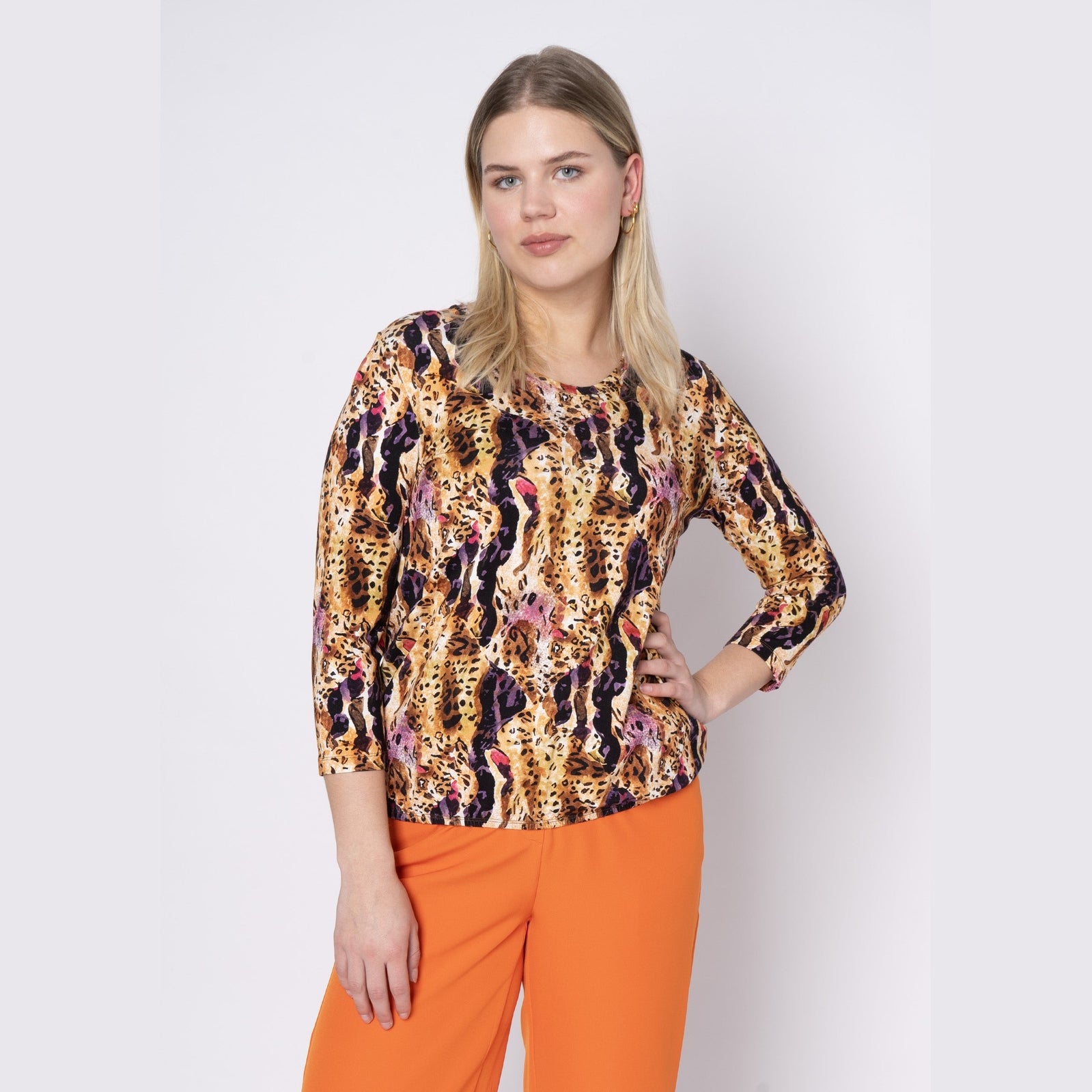 Elton ETRaya T-Shirt 1325 Cashew Brown