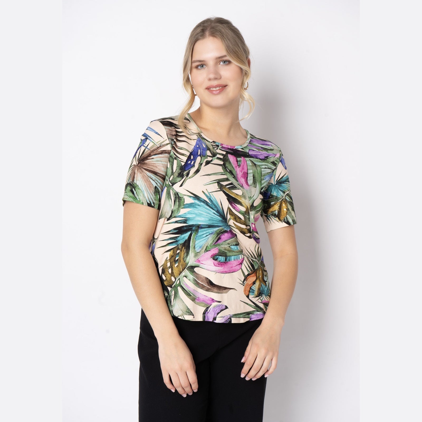 Elton ETRayan T-Shirt 1325 Cashew Brown