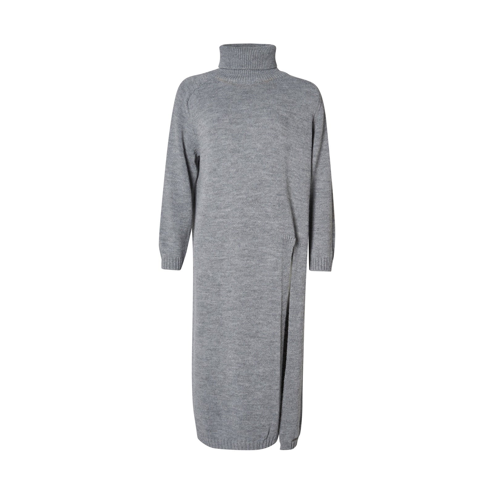 Elton ETRebecca Knit Dress 9450 LIGHT GREY MELANGE